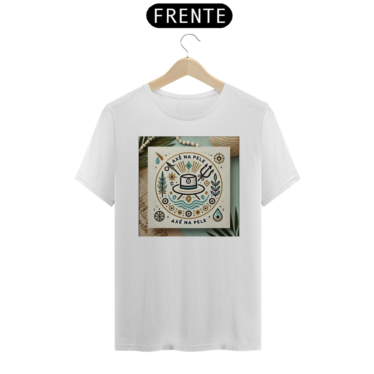 Camisa Unissex Axé na Pele log