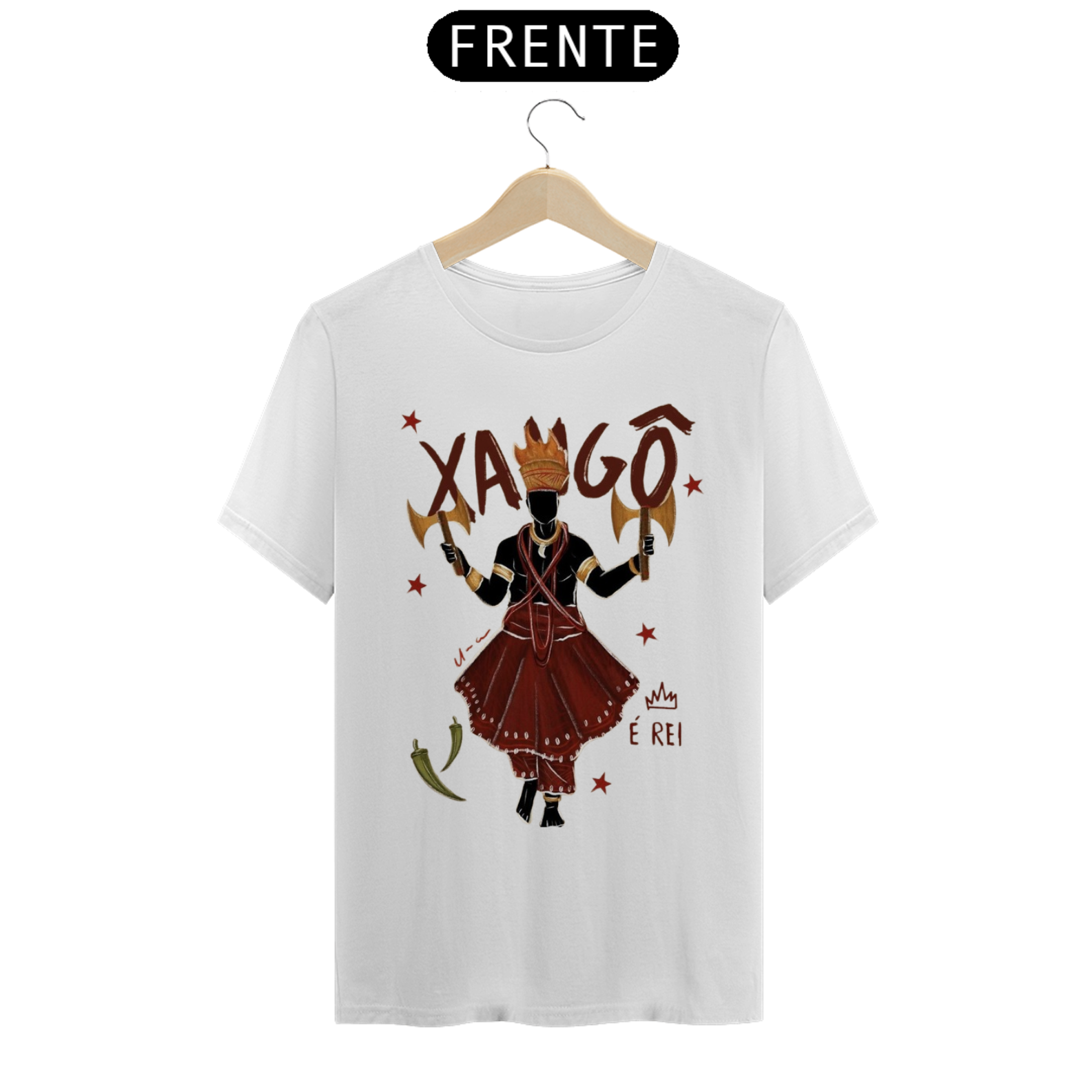 Xangô Camisa Unissex