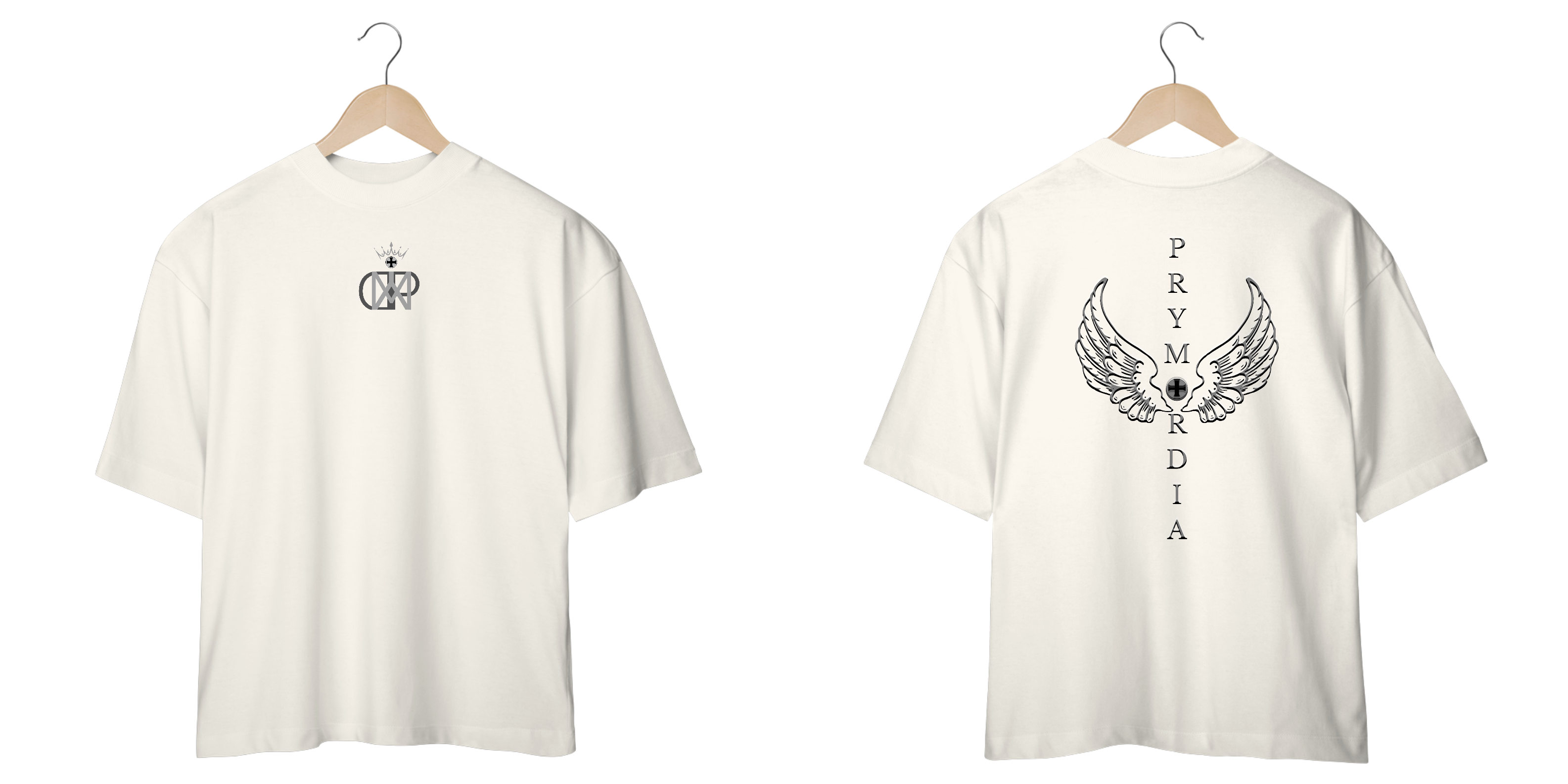 Camisa oversized Prymordia Éden