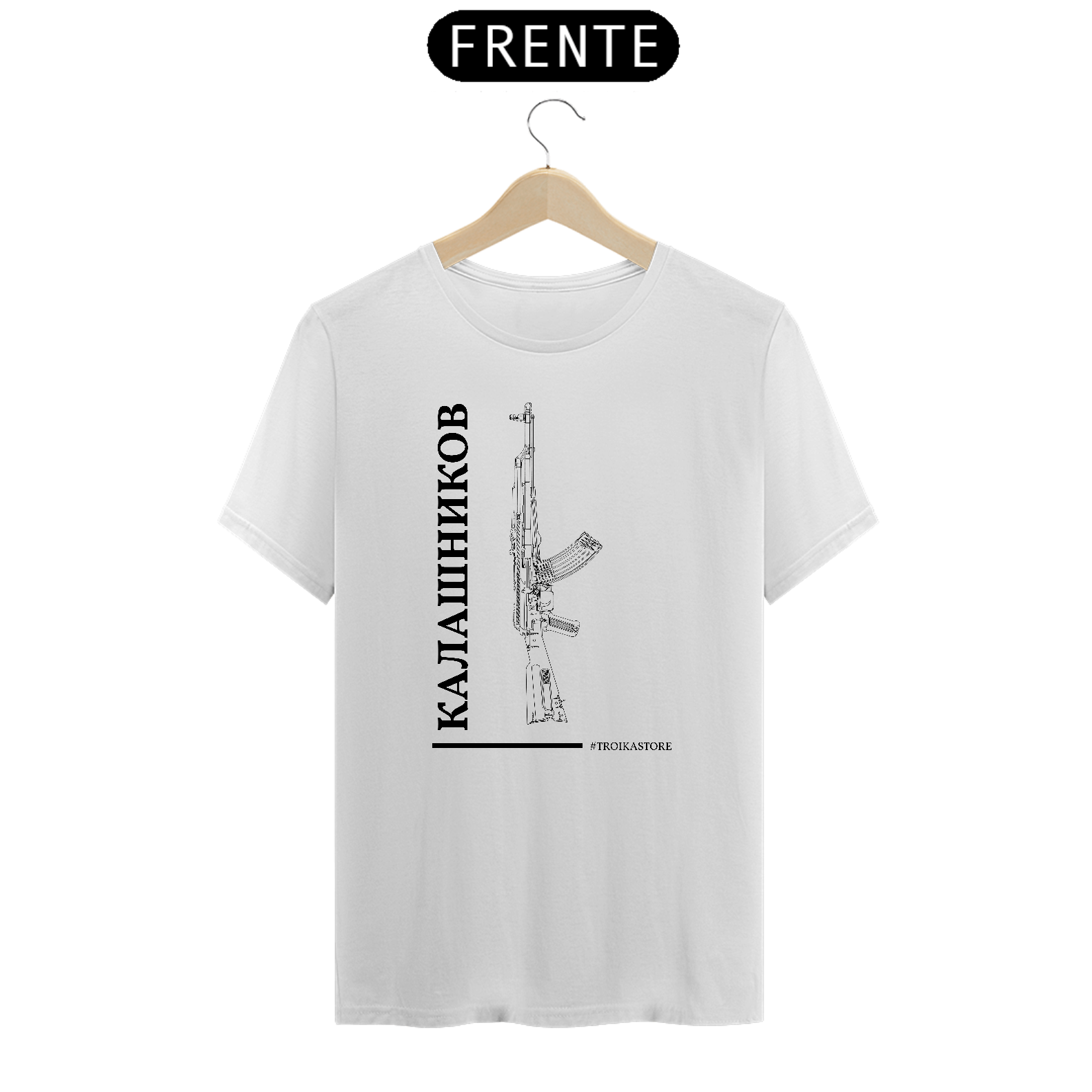 Camiseta Kalashnicov Vertical Black