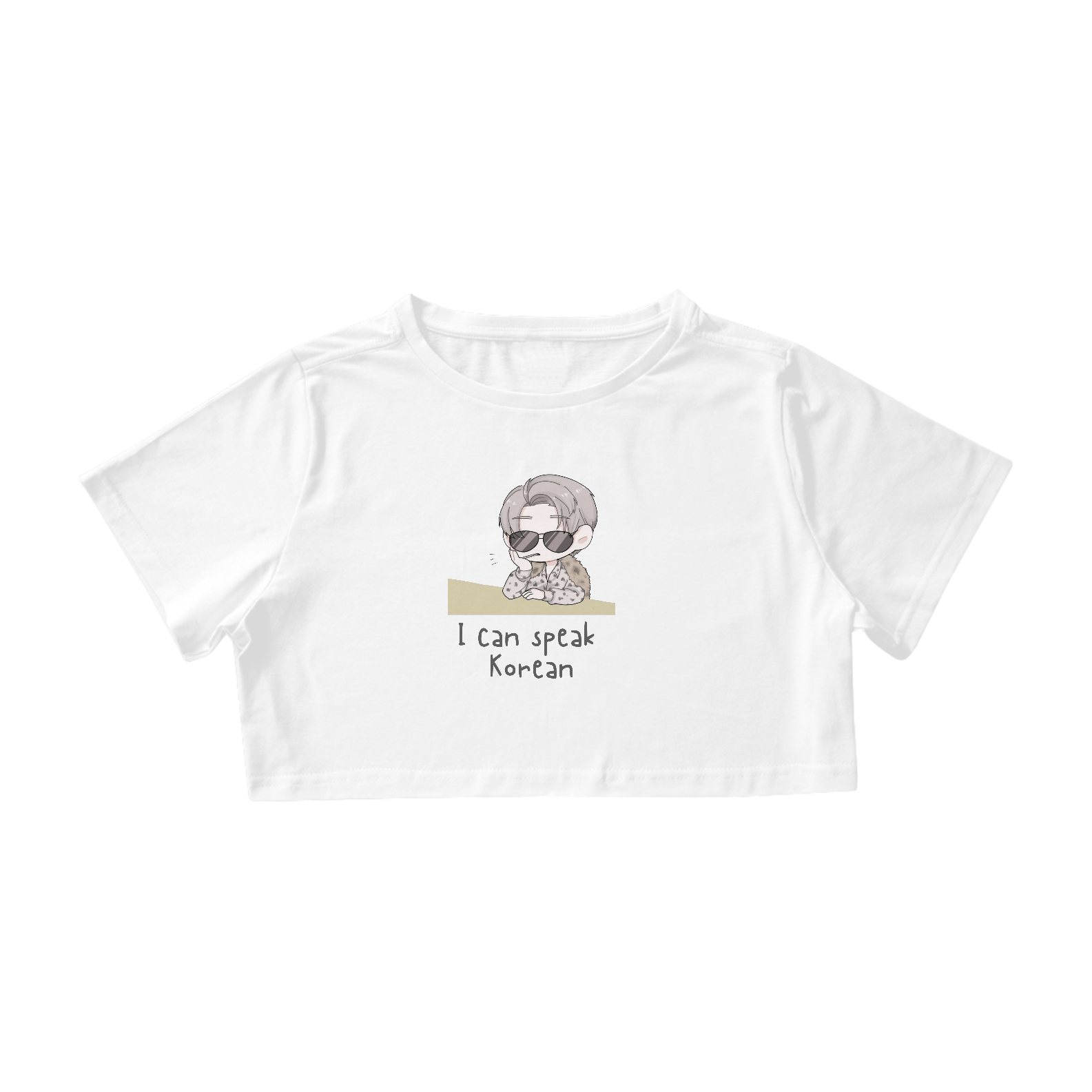 I can speak korean - Cropped