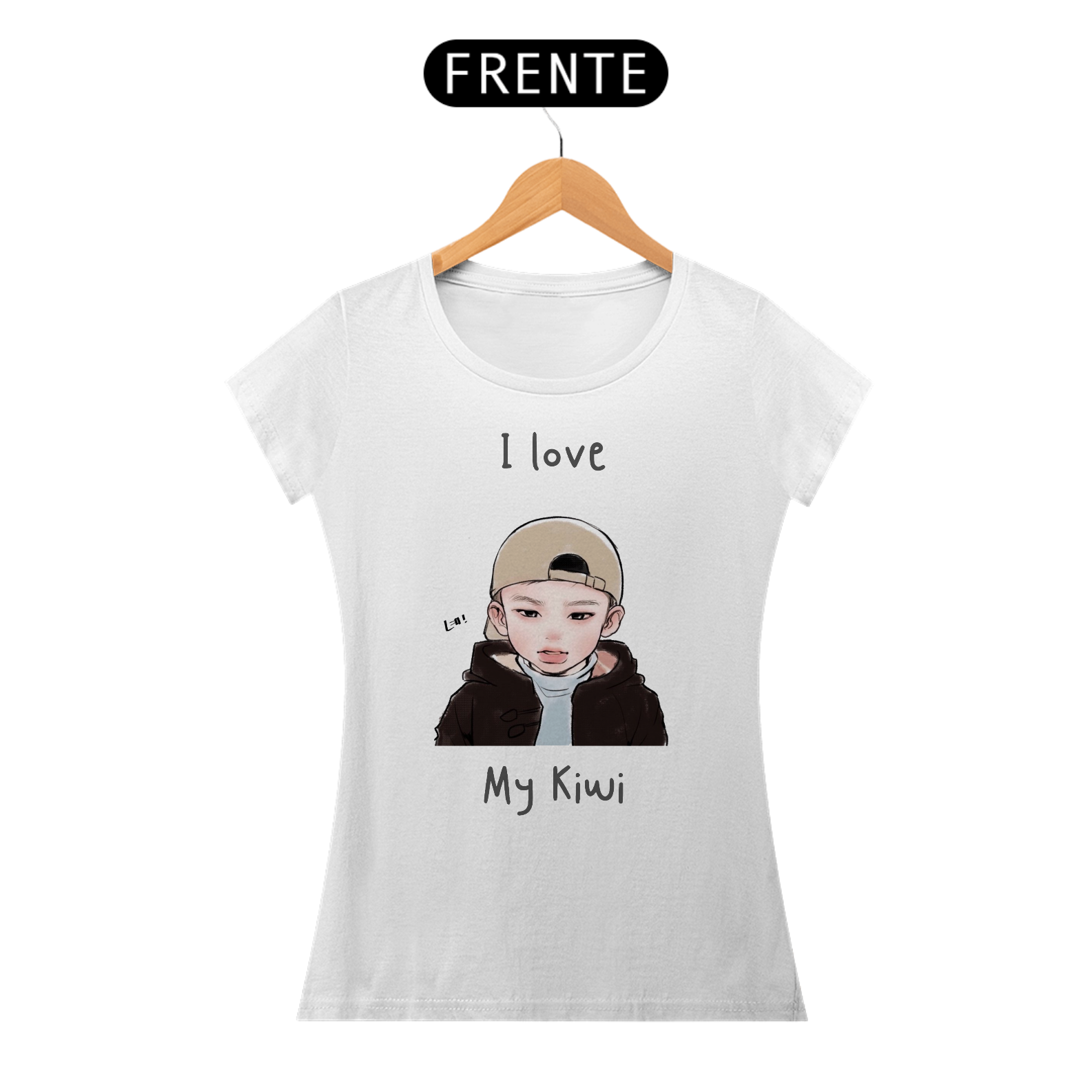 I love my kiwi - camisa feminina