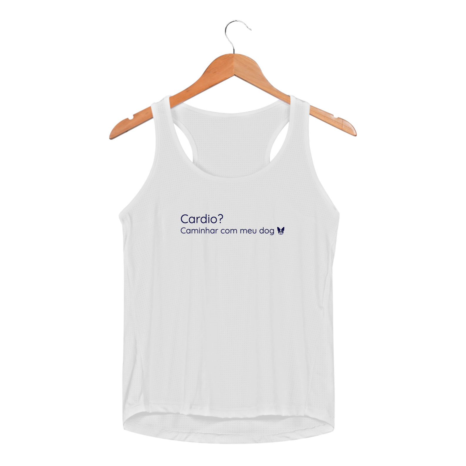 Regata UV Feminina - Cardio, Caminhar com meu Dog