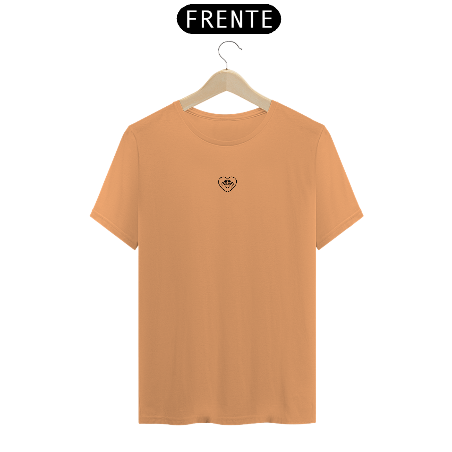 Camiseta Estonada - Coração