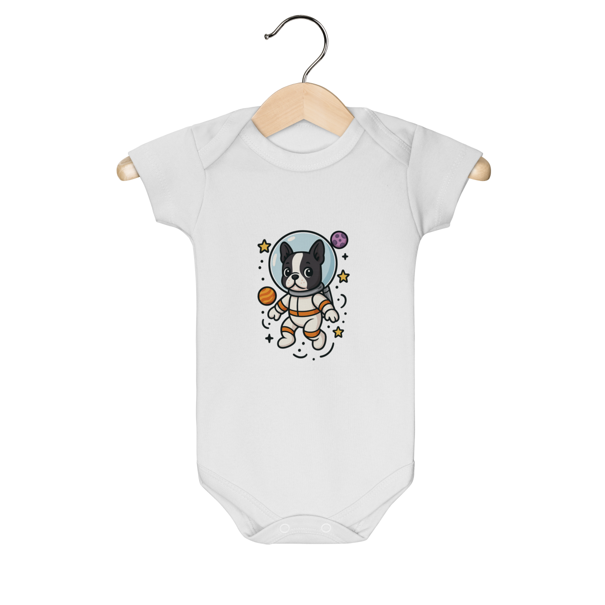 Body Infantil - Pequeno Astro-Boston