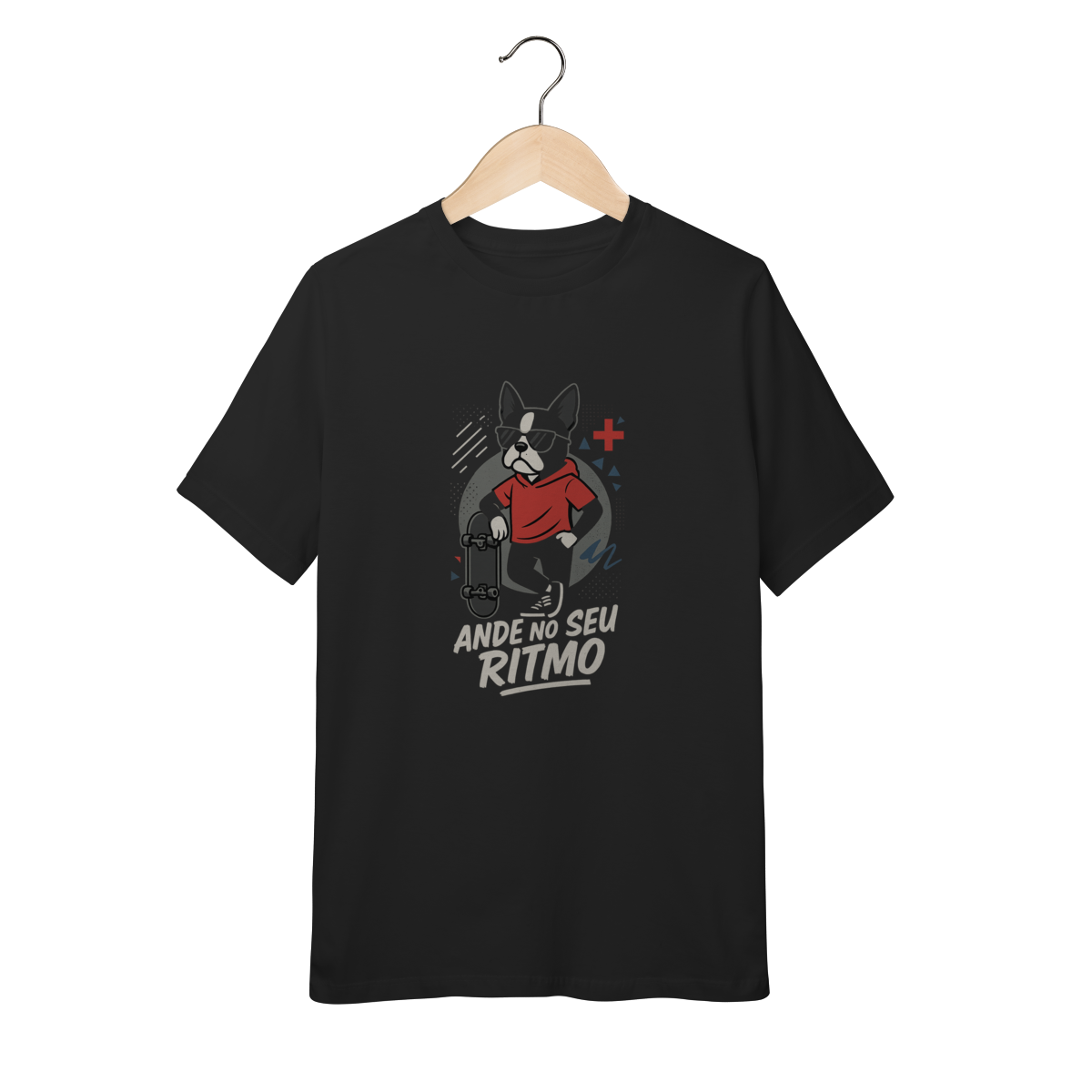 Camiseta Infantil Skater Vibes – Ande no seu ritmo - 10 a 14 anos