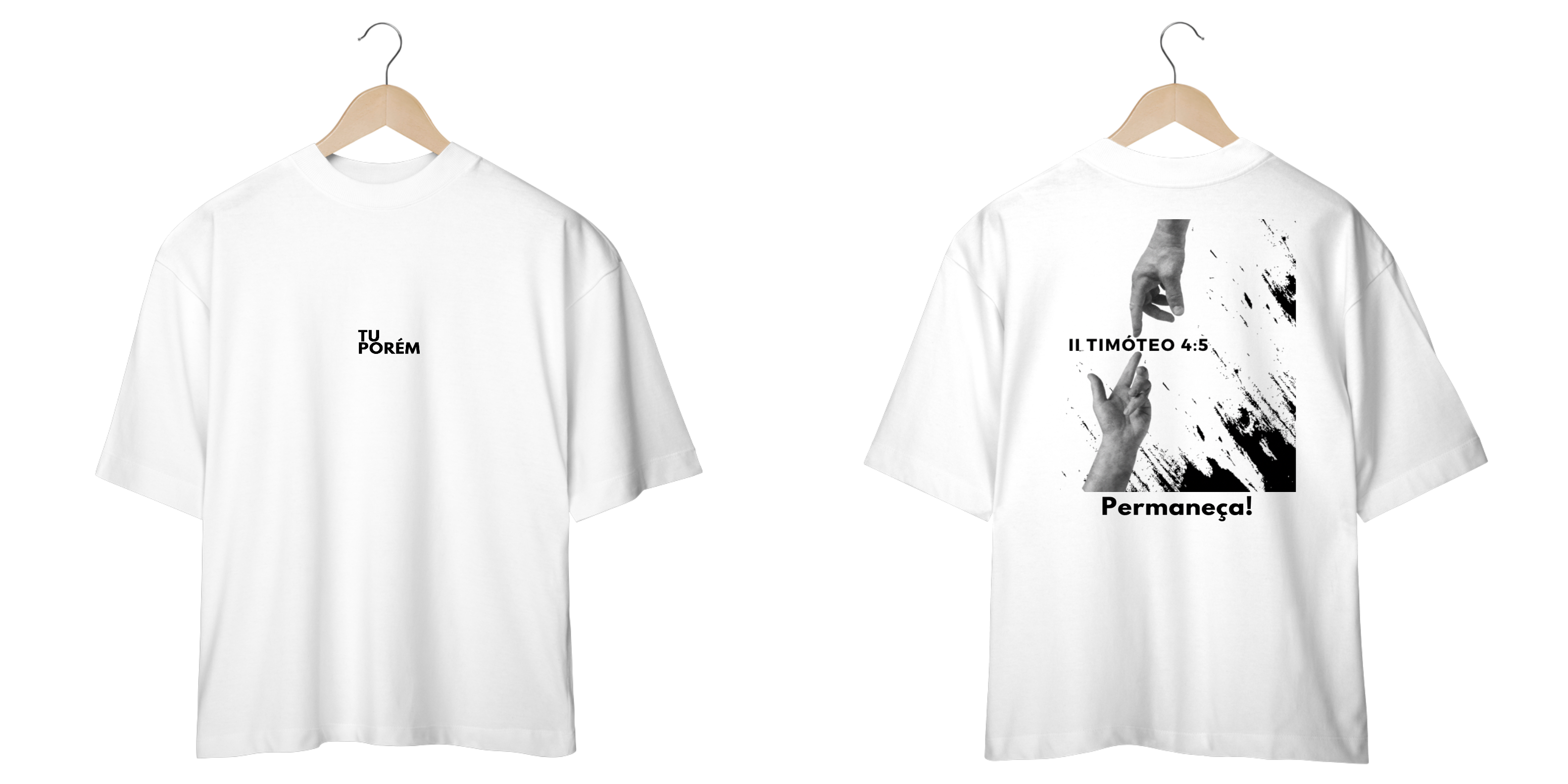 Oversized Tu Porém - Branco