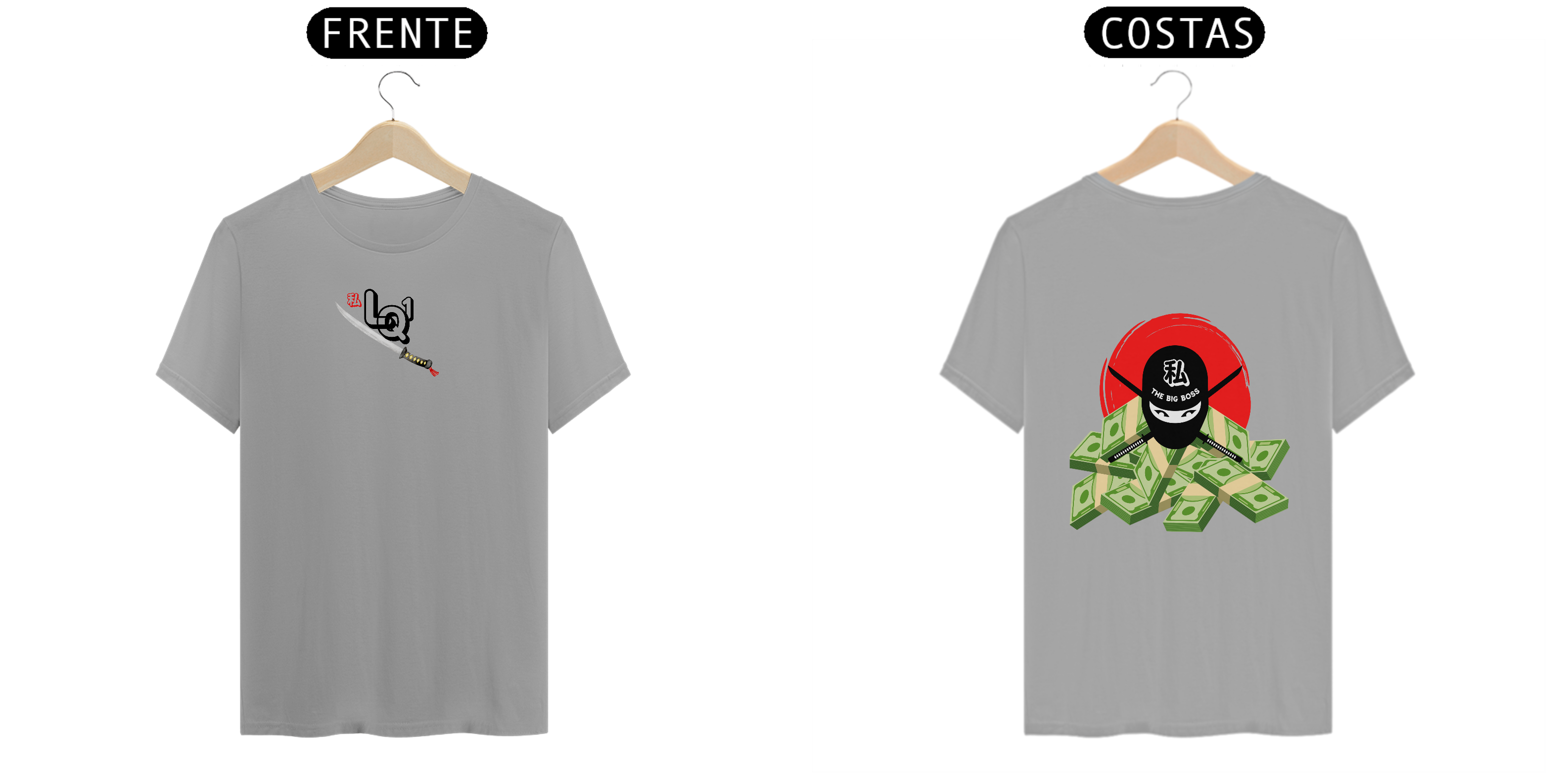 T-shirt eu sou big boss cash