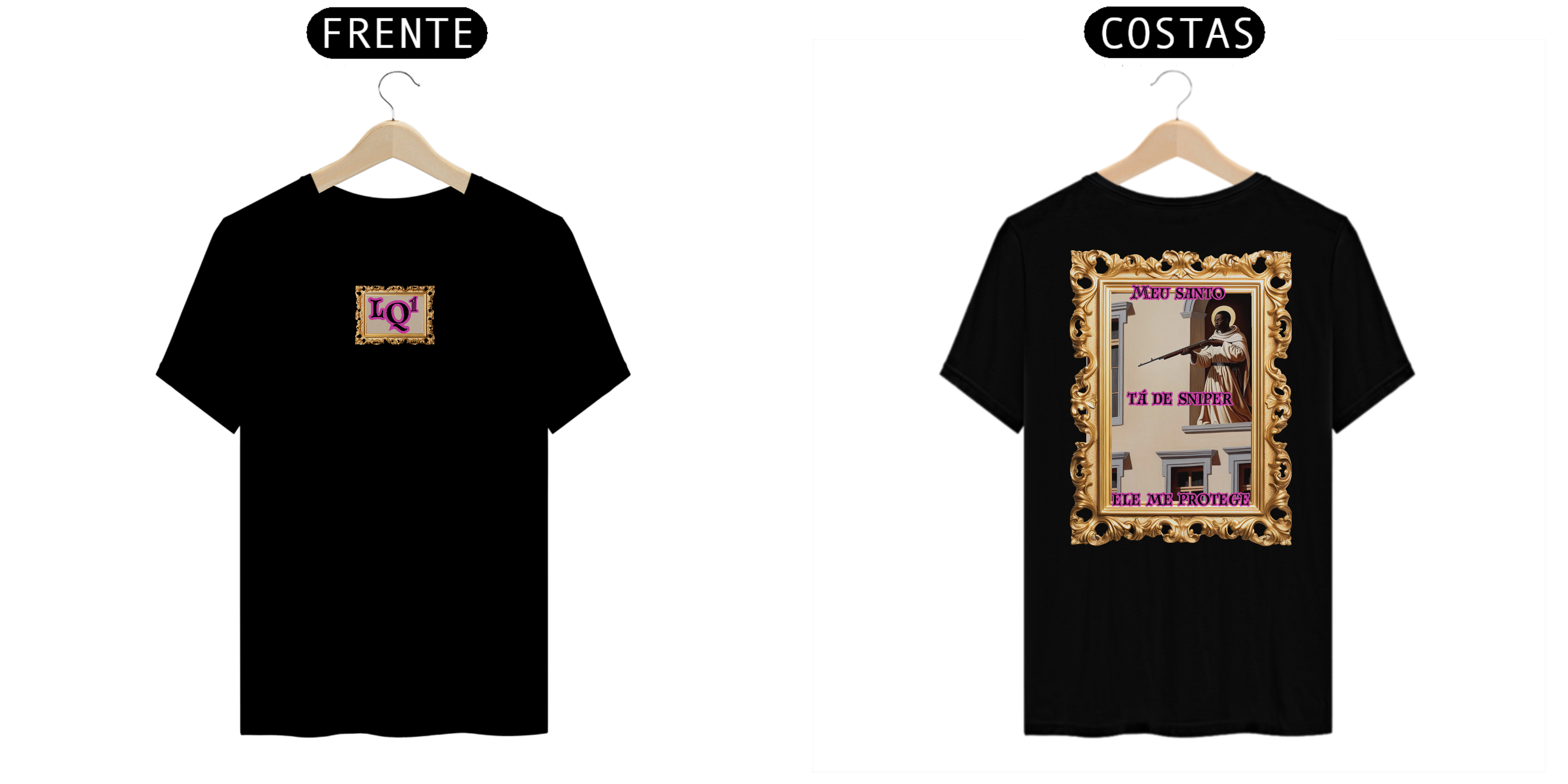 T-shirt ele me protege art