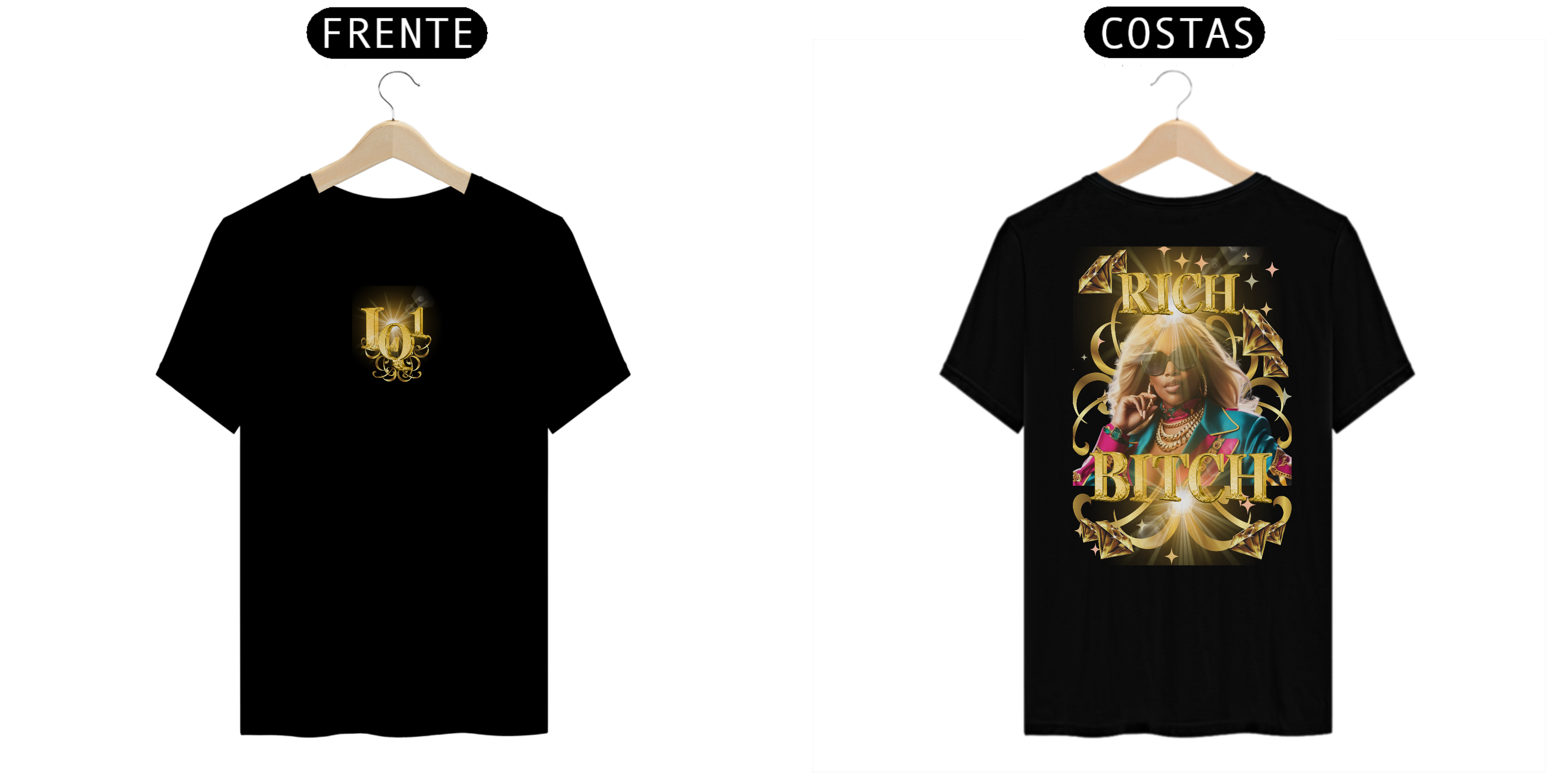 T-shirt rich bitch