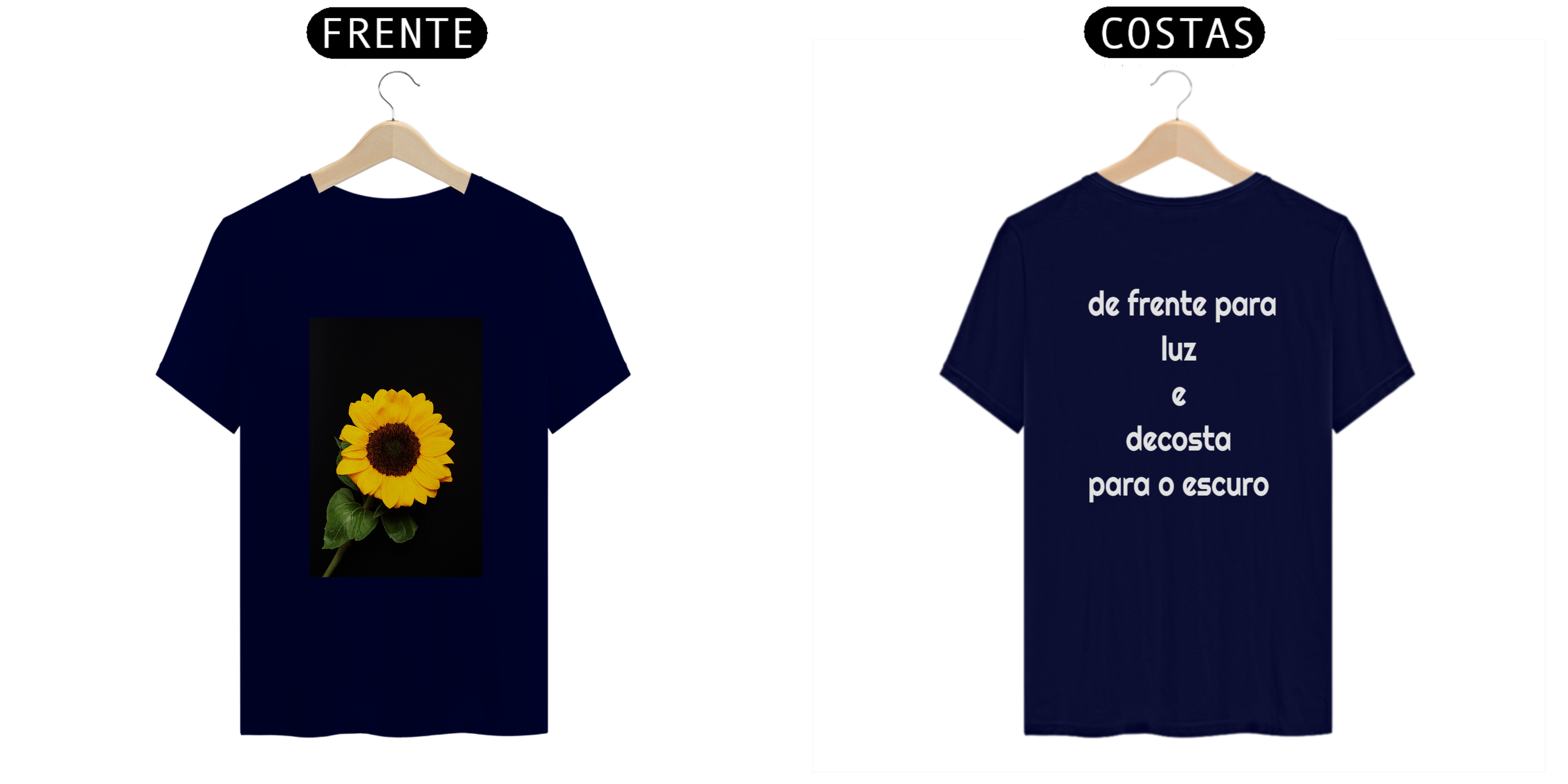 camisa de gira sol