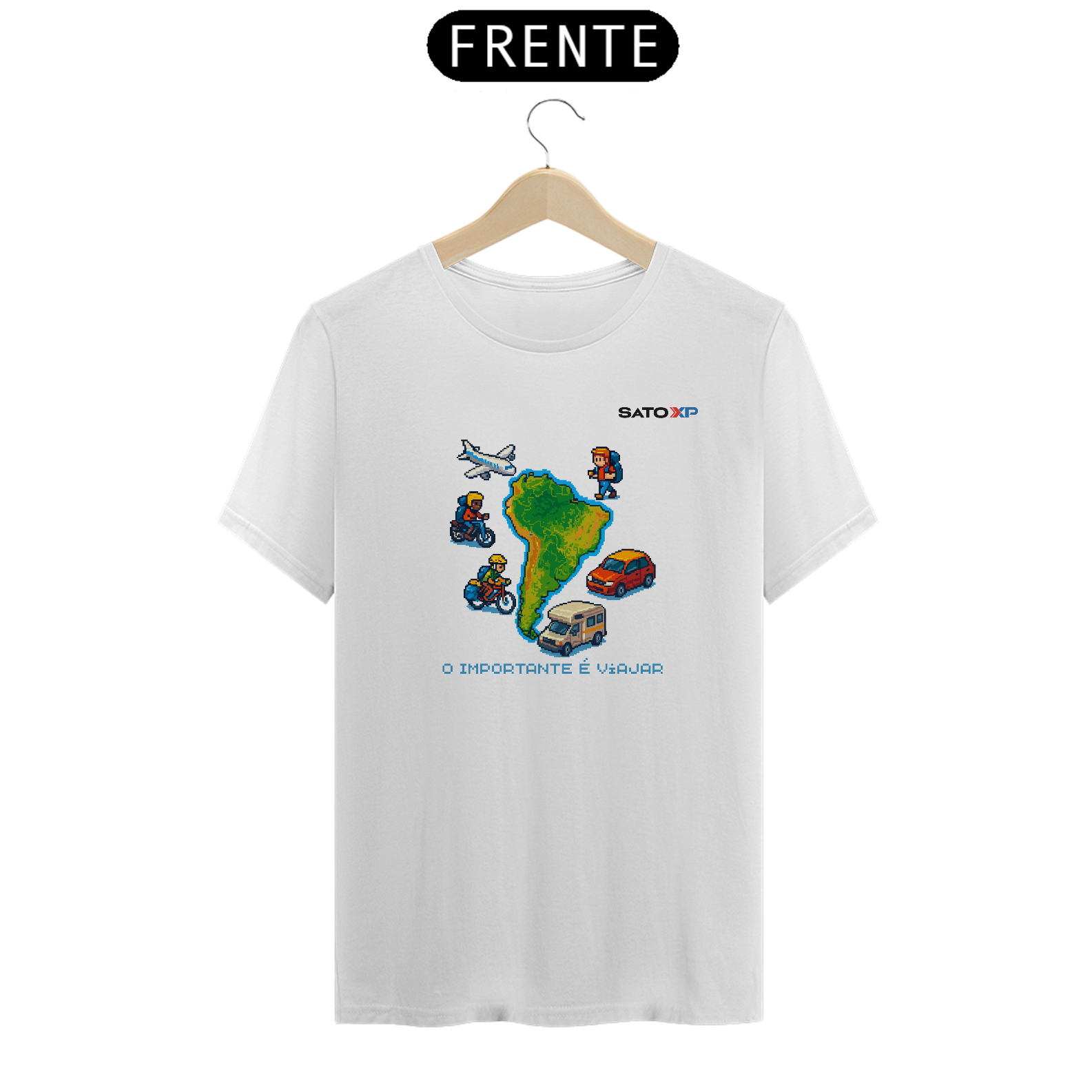 Camiseta O Importante é Viajar 
