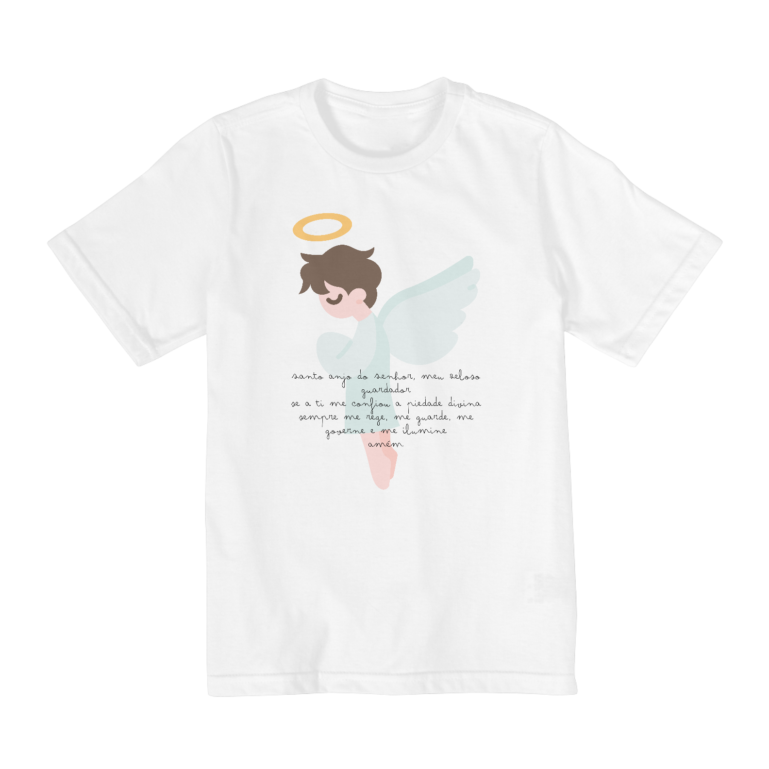 Camiseta Infantil Santo Anjo