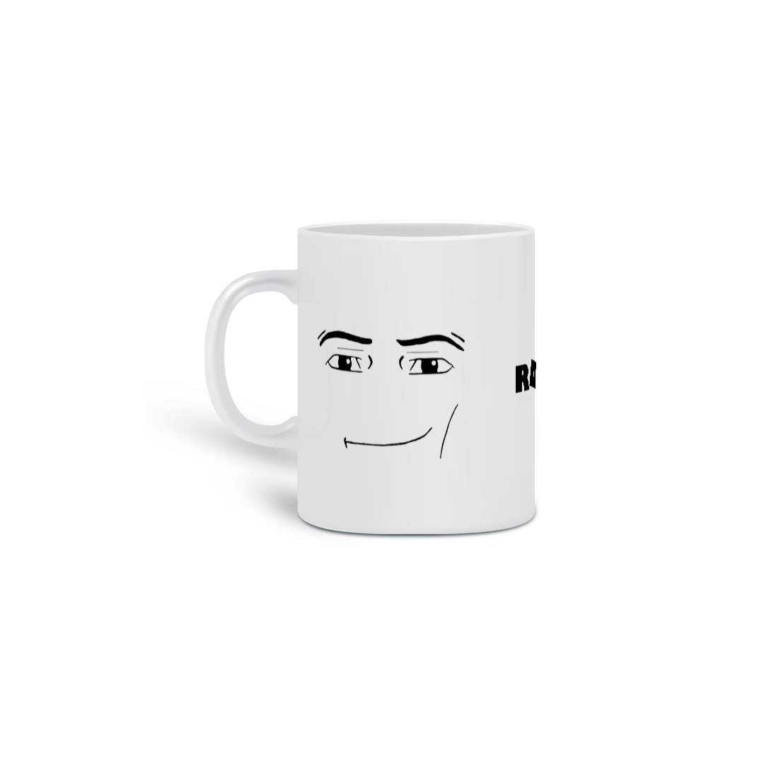 Caneca Rosto masculino Roblox