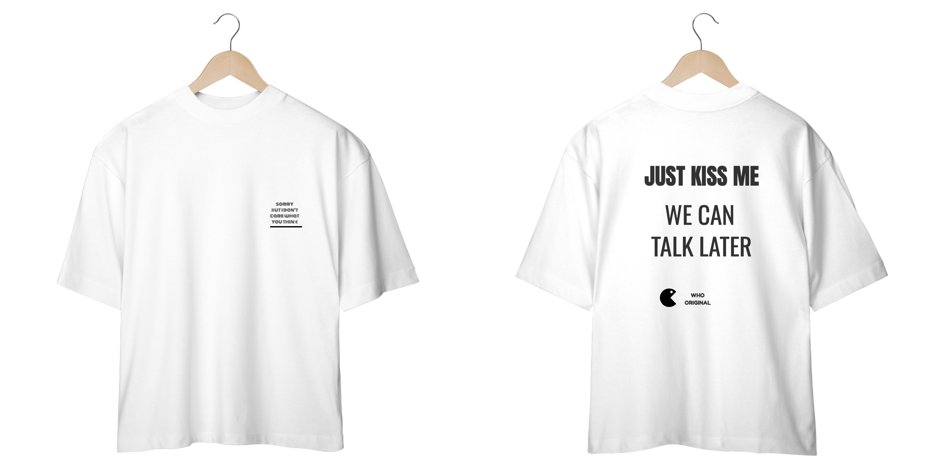 Nome do produto: KISS ME - OVERSIZE T SHIRT