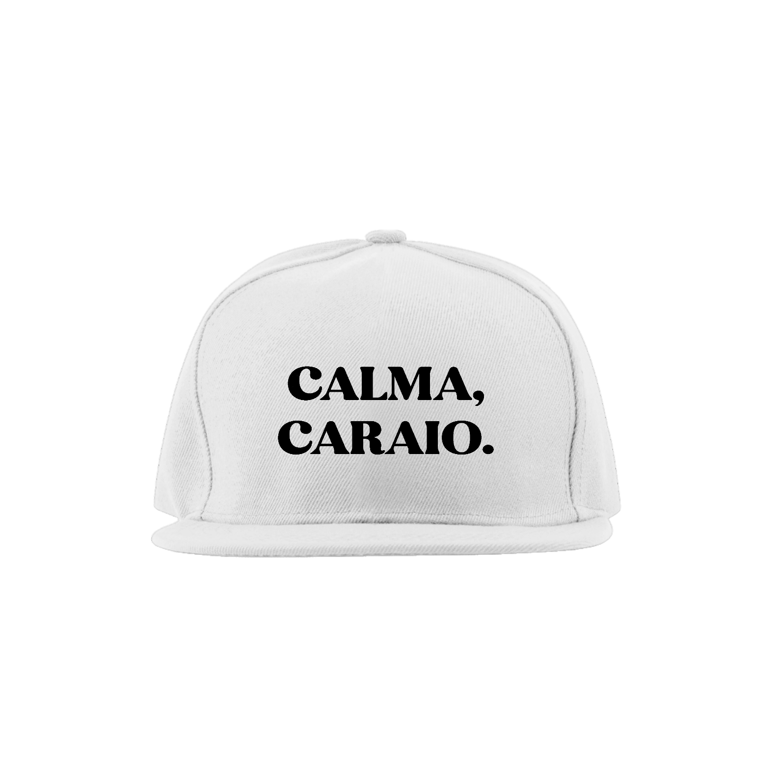 Boné - Quality - BRANCO - Calma Caraio