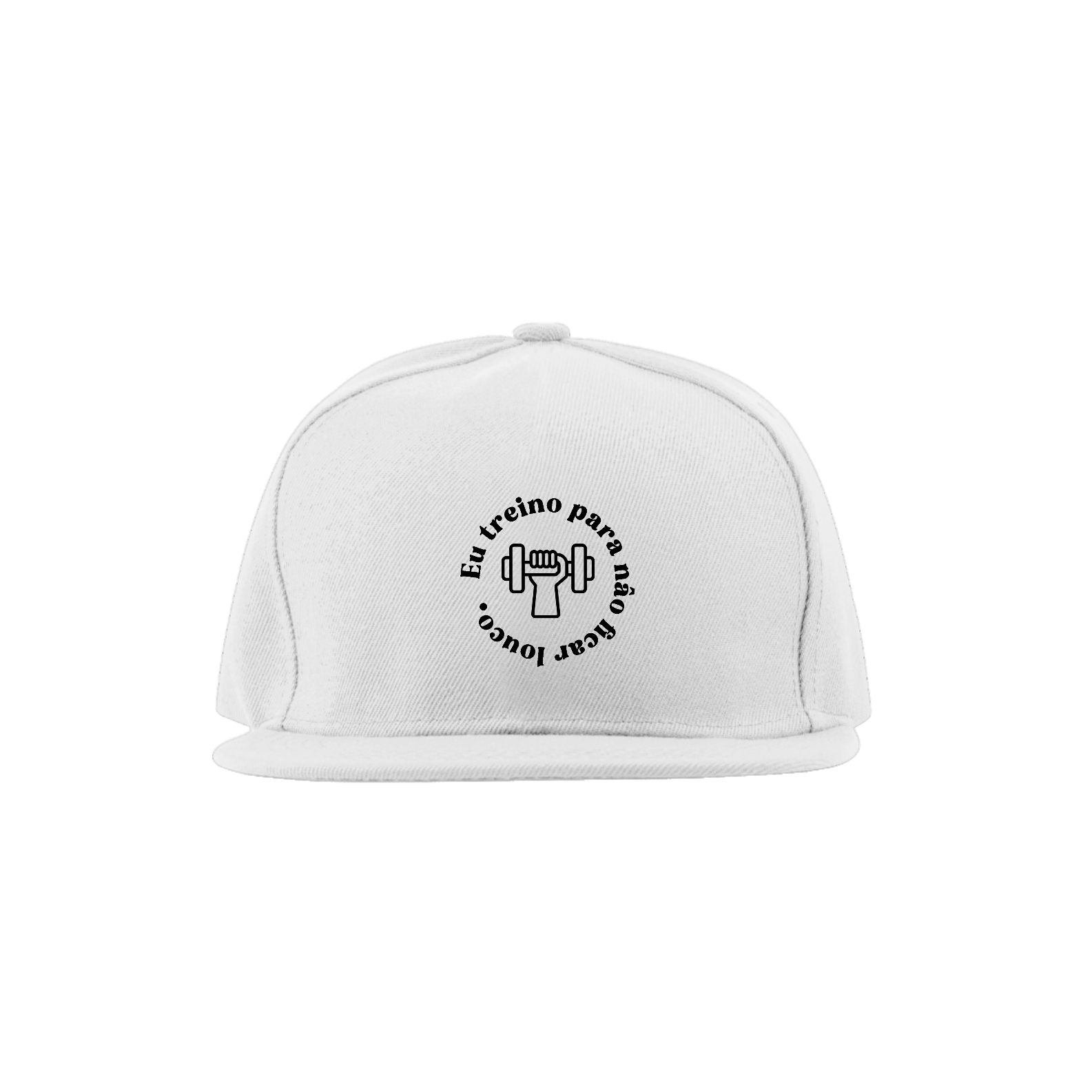 Boné - Quality - BRANCO - Não ficar louco