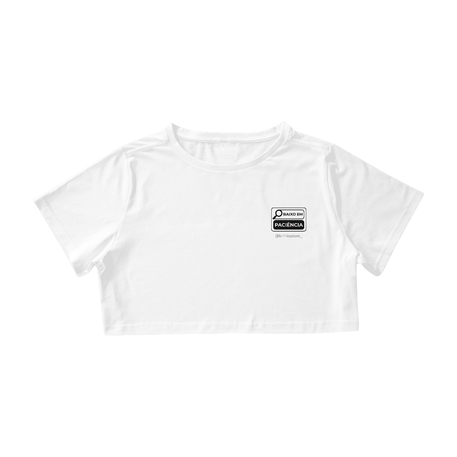 Cropped - BRANCO - Paciência