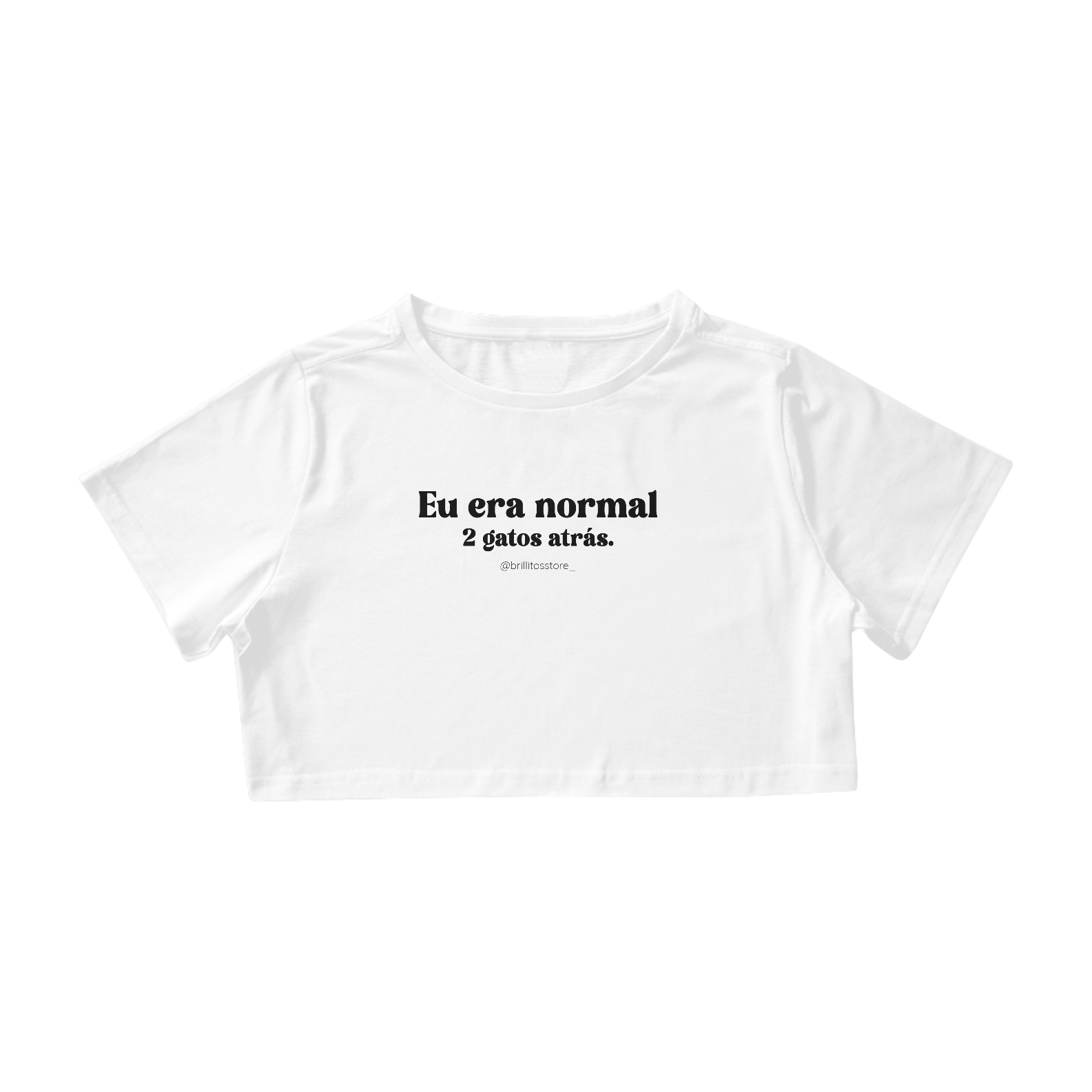 Cropped - BRANCO - Normal 2 gatos atrás