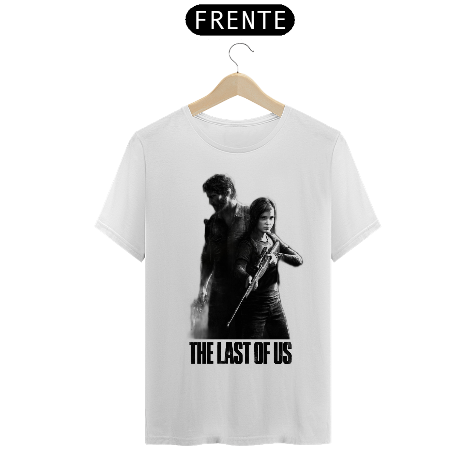 Camiseta de The Last of Us Joel e Ellie