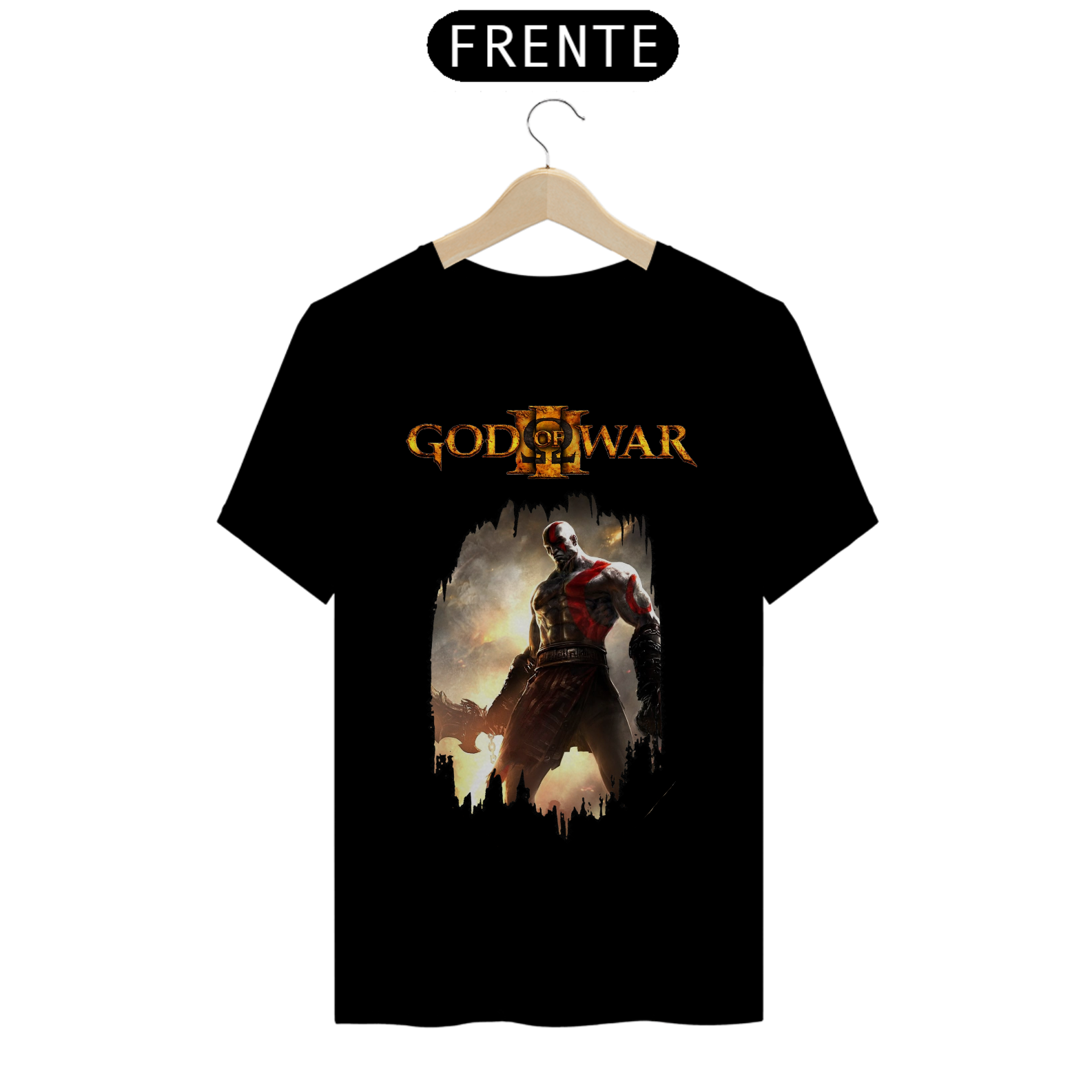 Camiseta de God of War Kratos