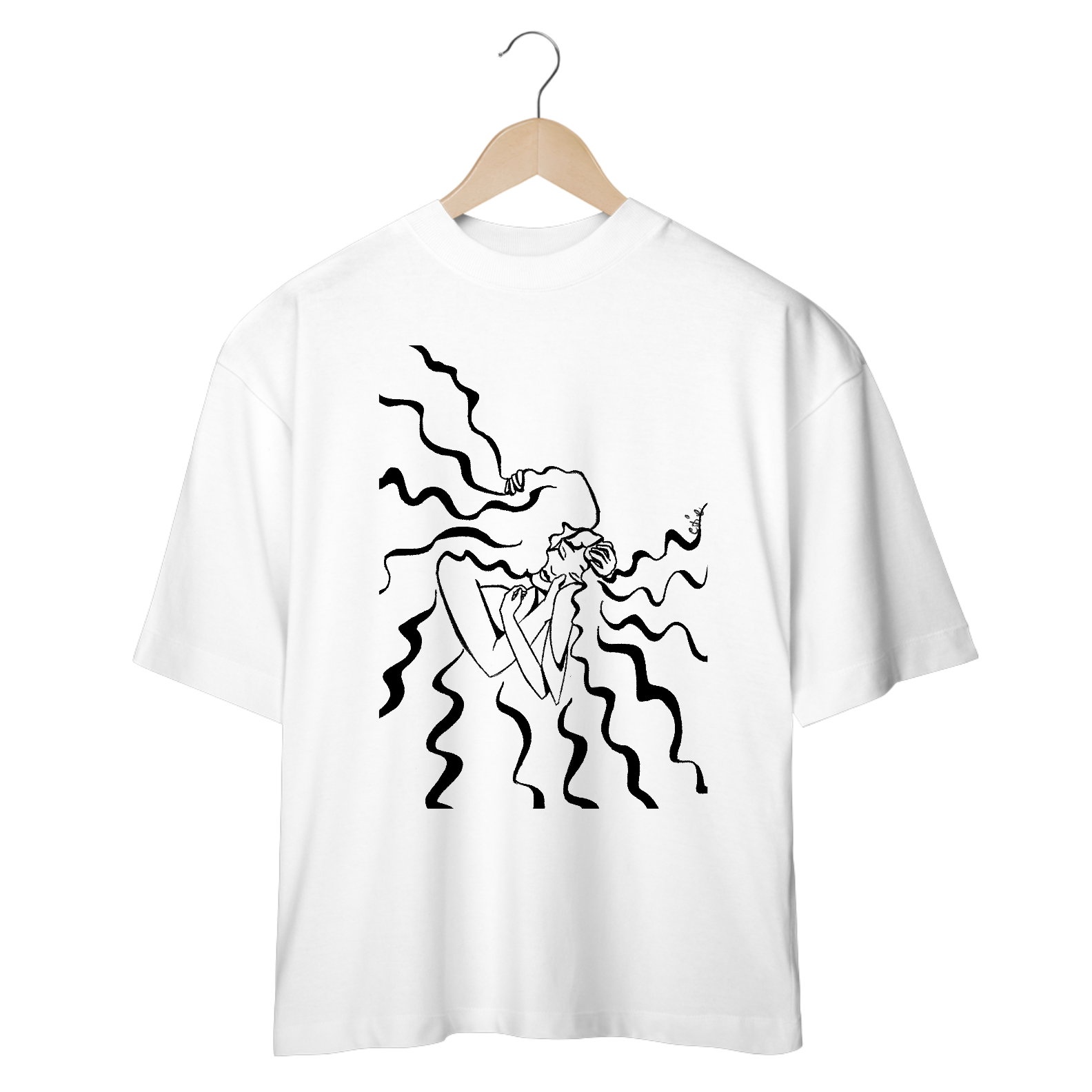 Nome do produto: Oversized O Beijo sáfico