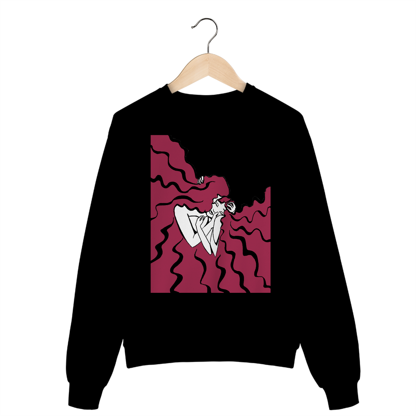 Moletom O Beijo Sáfico