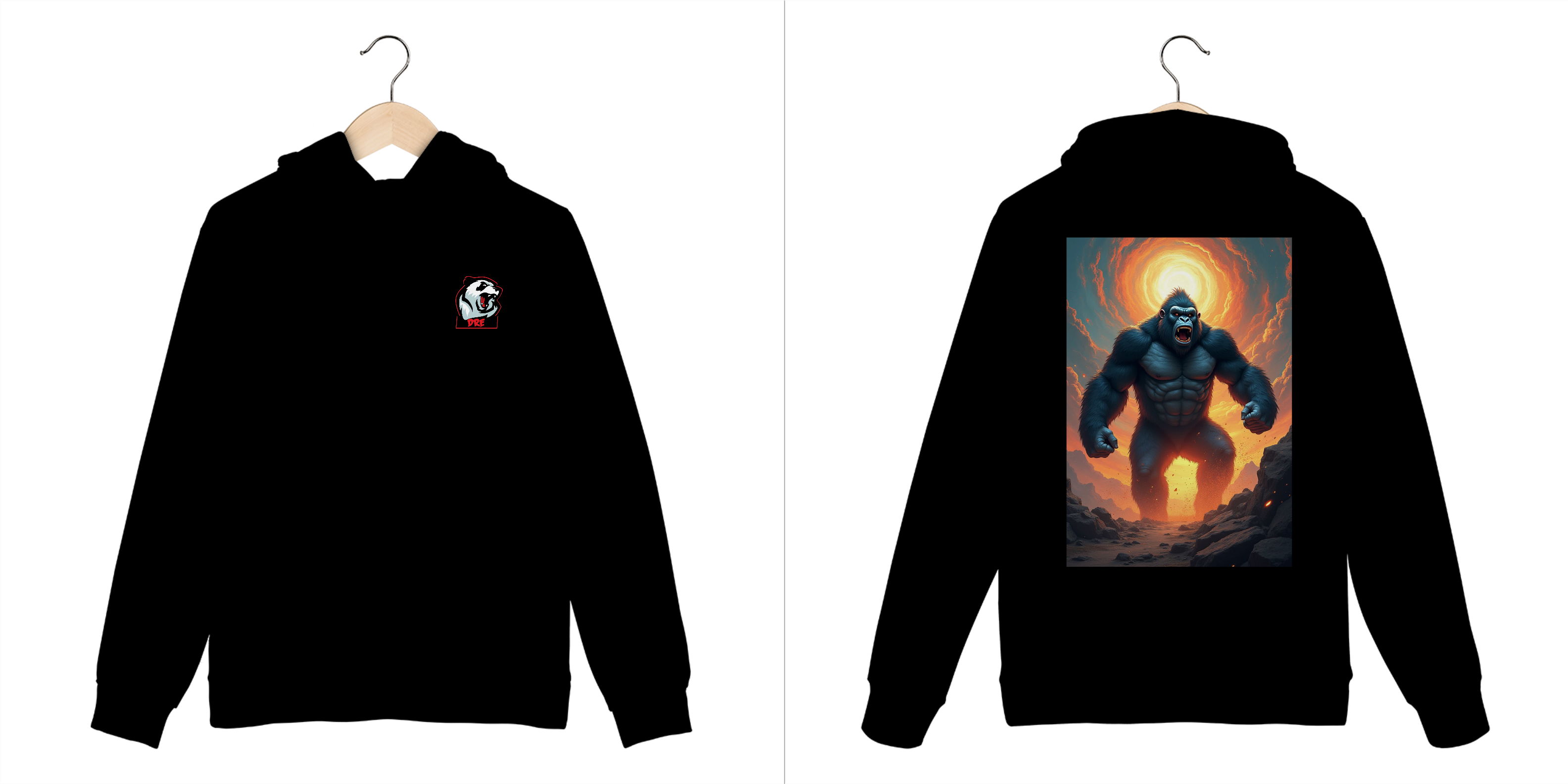 Moletom canguru - Gorila