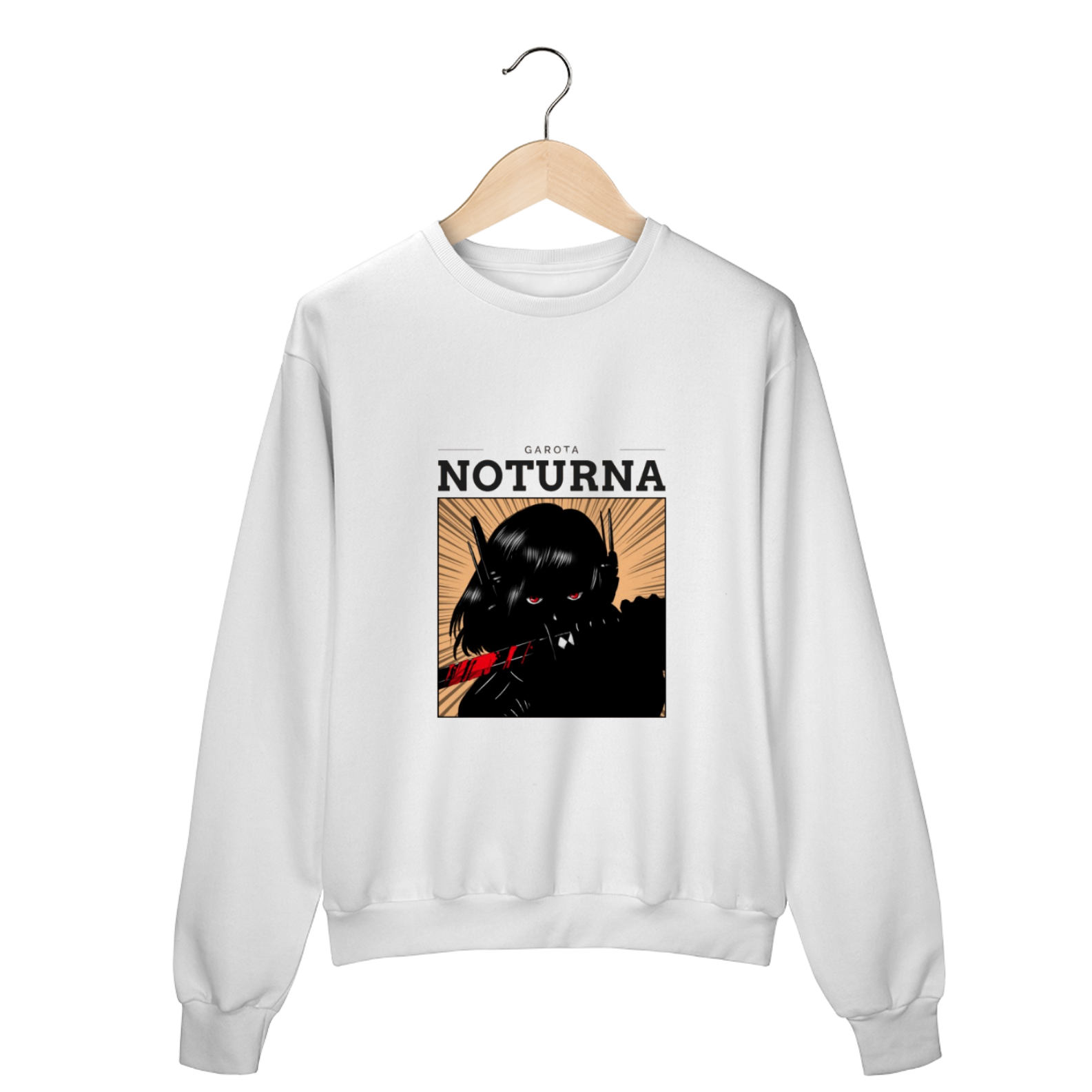 Moletom garota noturna