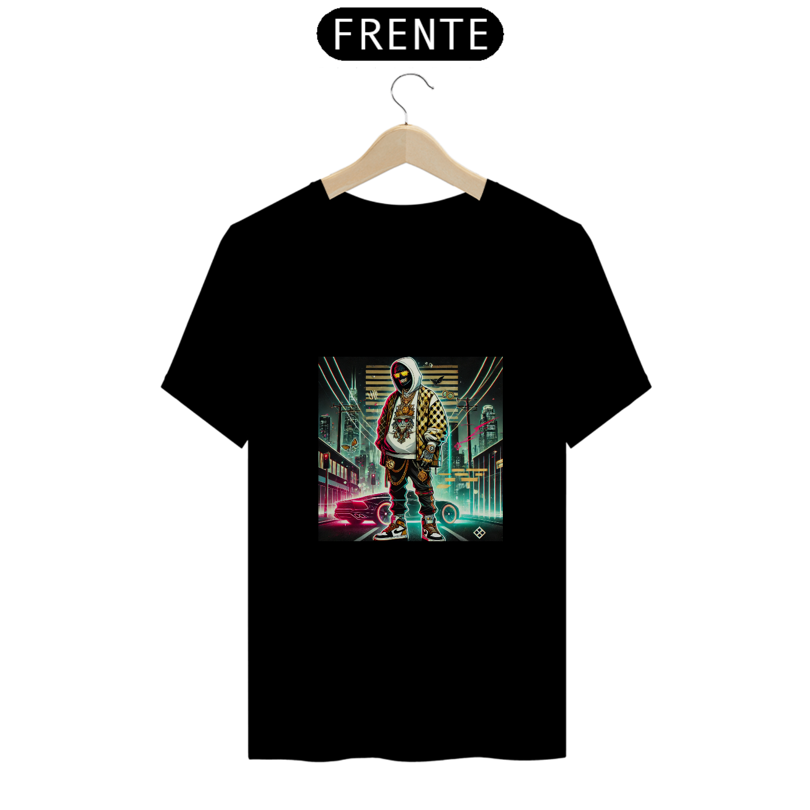 Camisa de tema trap