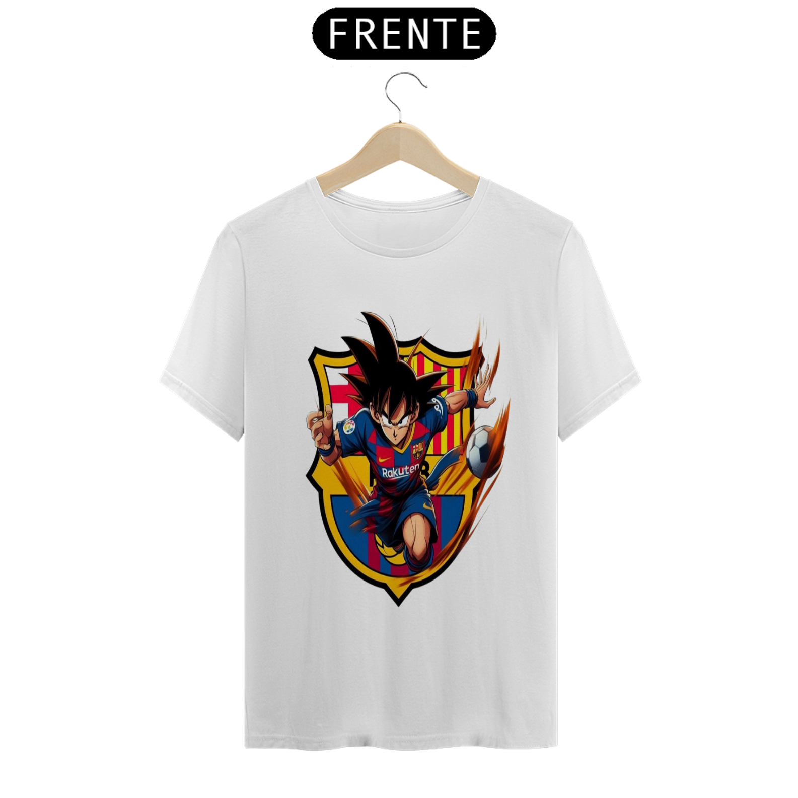 camiseta de time anime