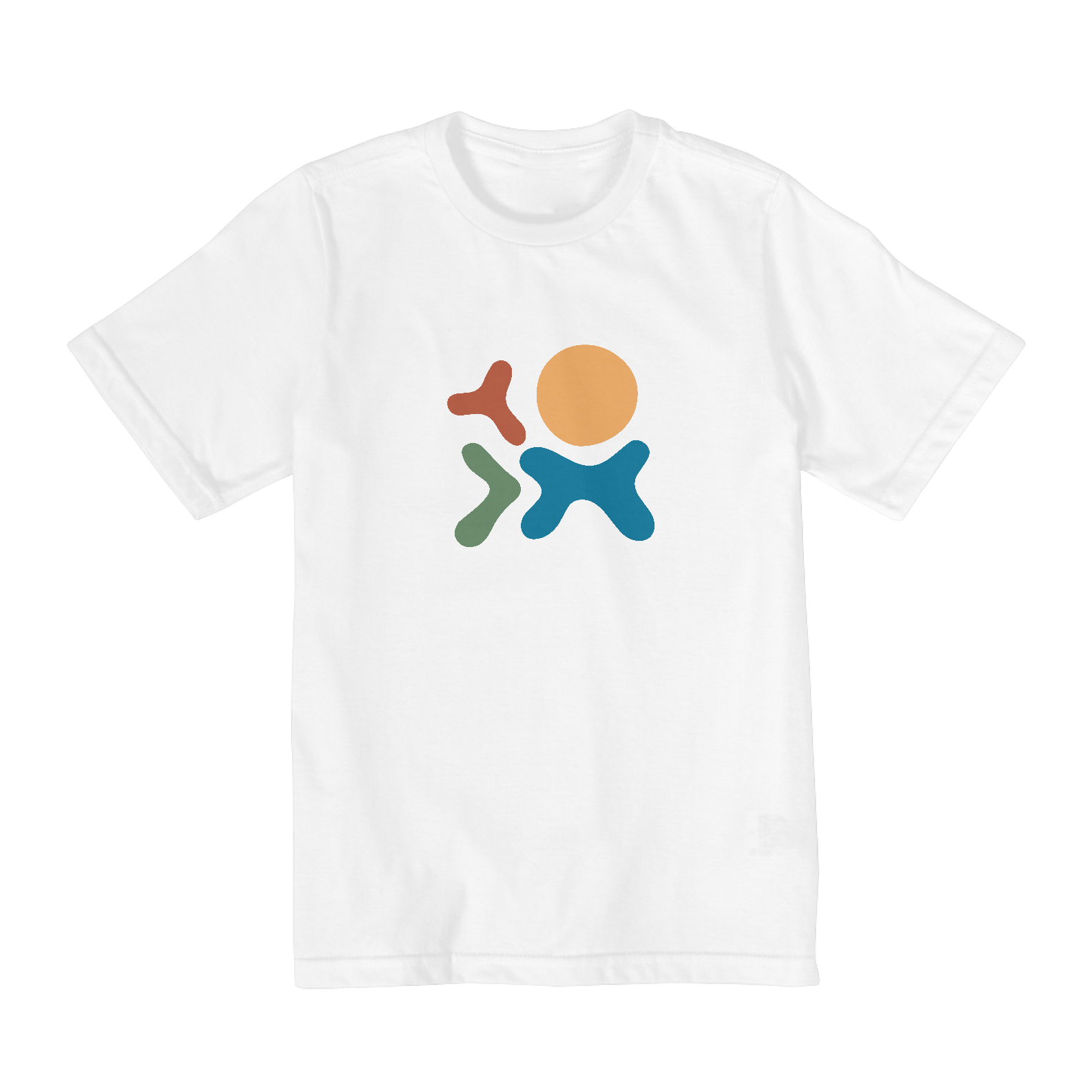 Camiseta Infantil Simbolo Colorido