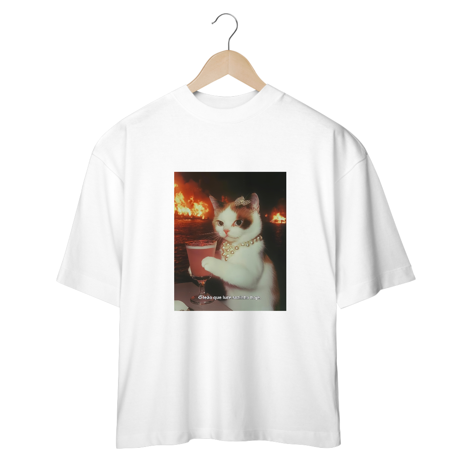 O leão que lute sozinho hoje.