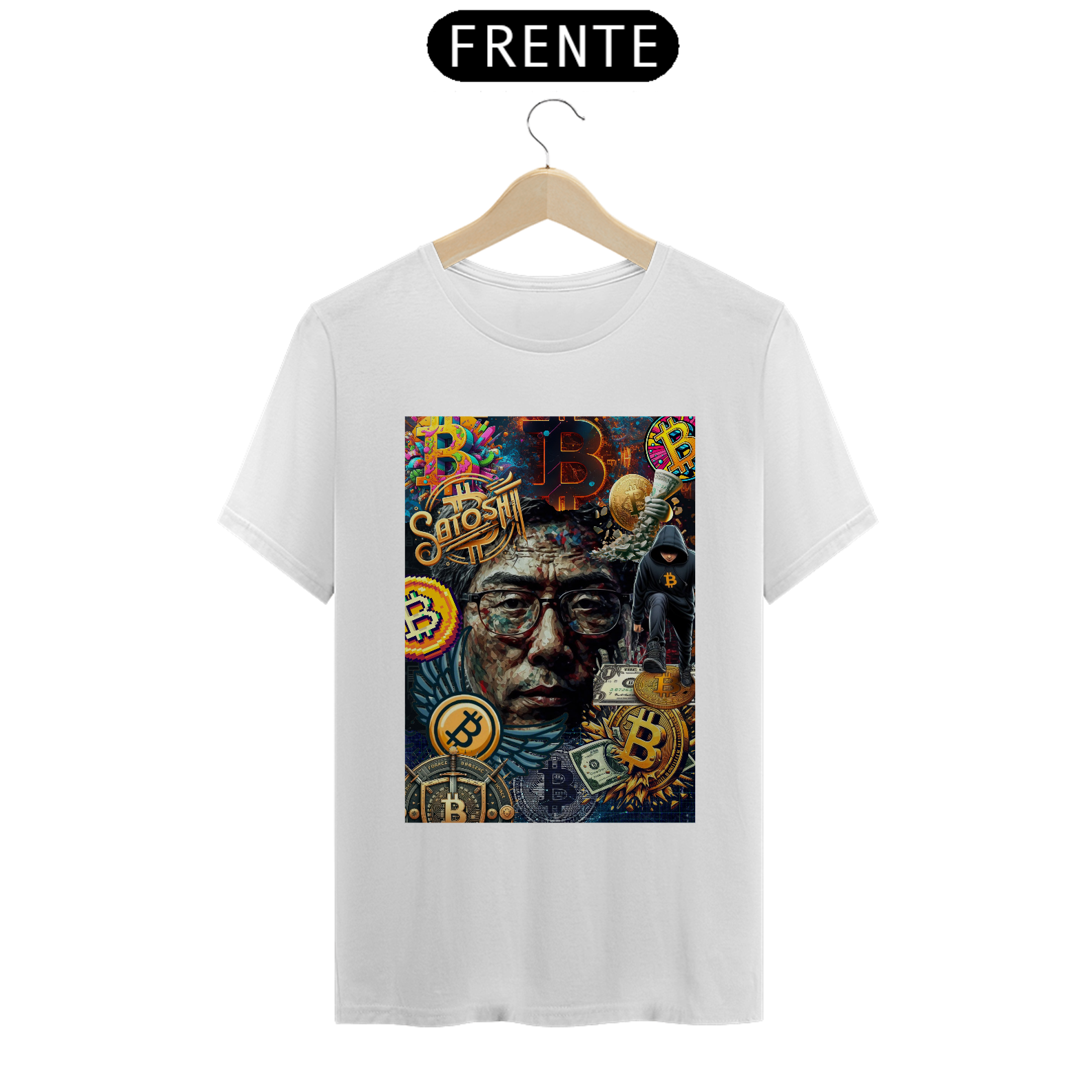 Camiseta Bitcoin Full Art STS
