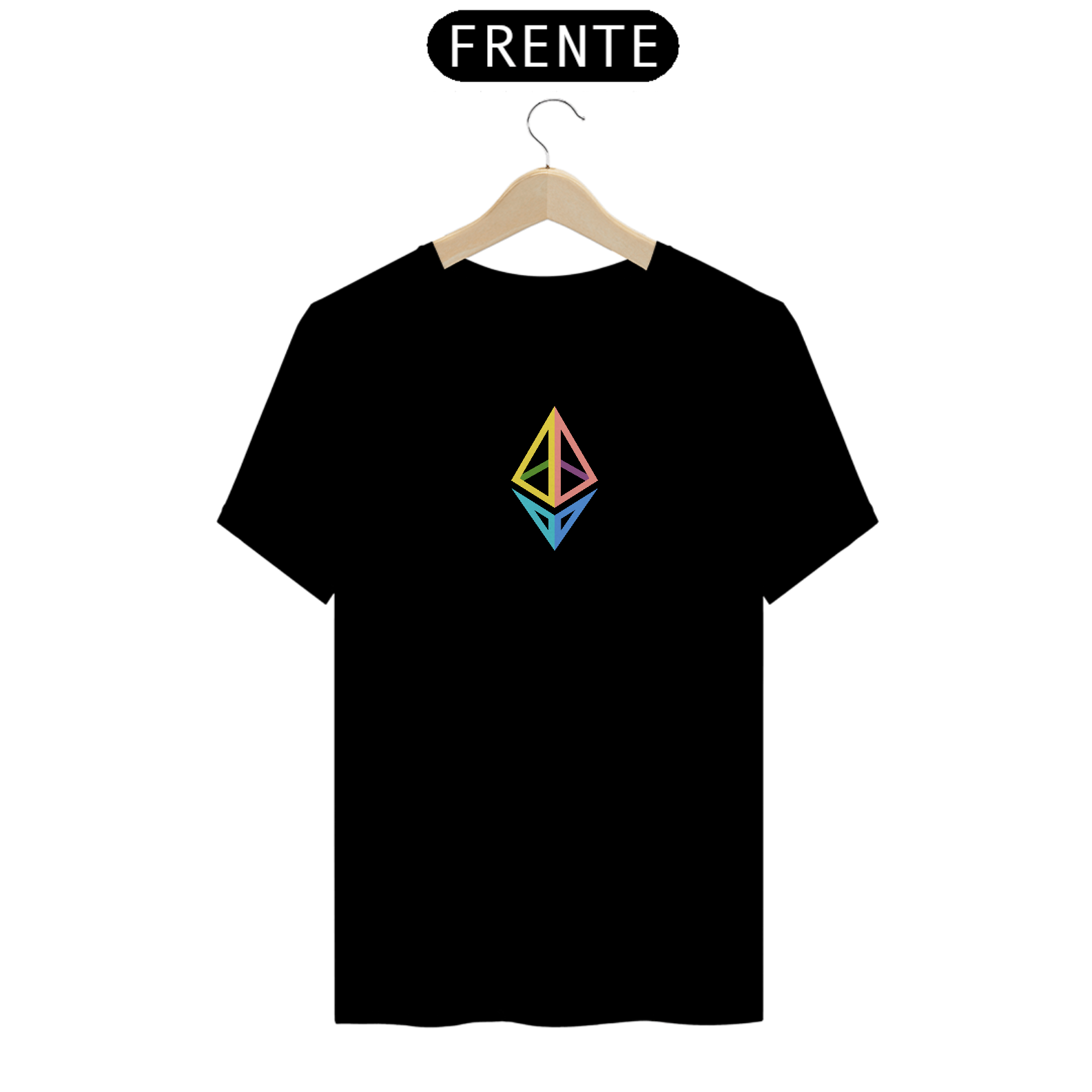 Camiseta Ethereum Colors