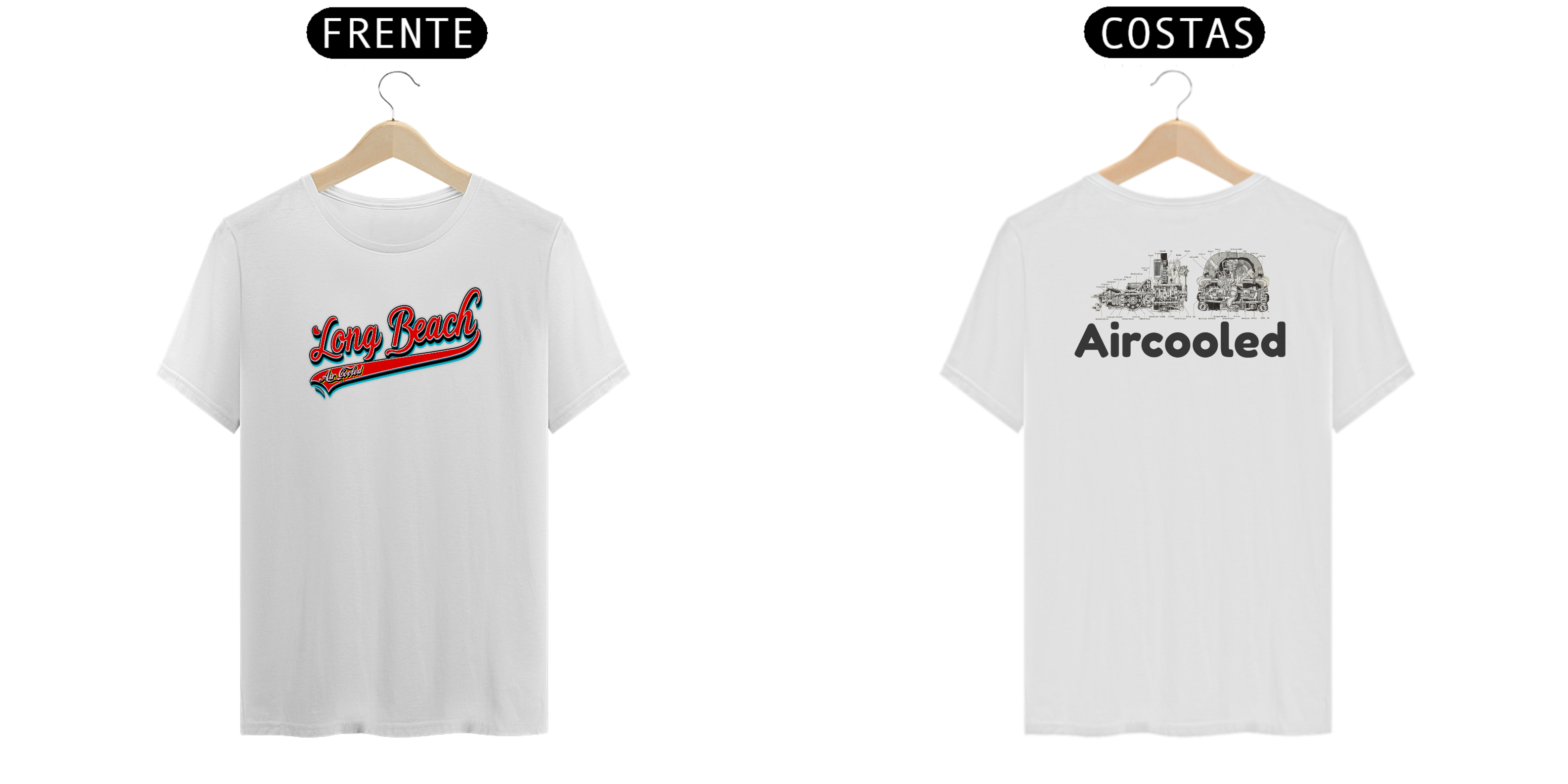 Camiseta Long Beach Aircooled Motor