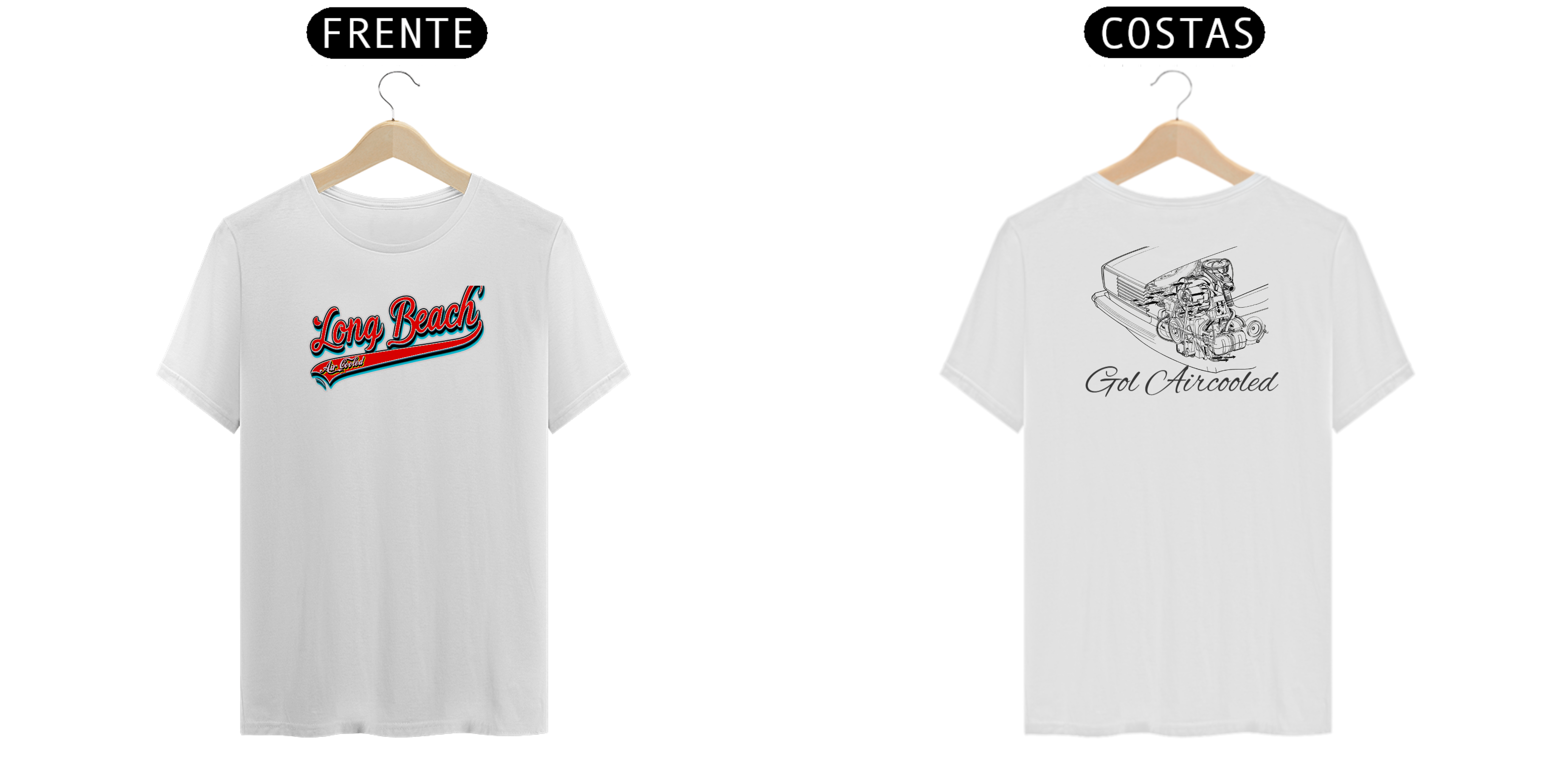 Camiseta Long Beach Gol Aircooled