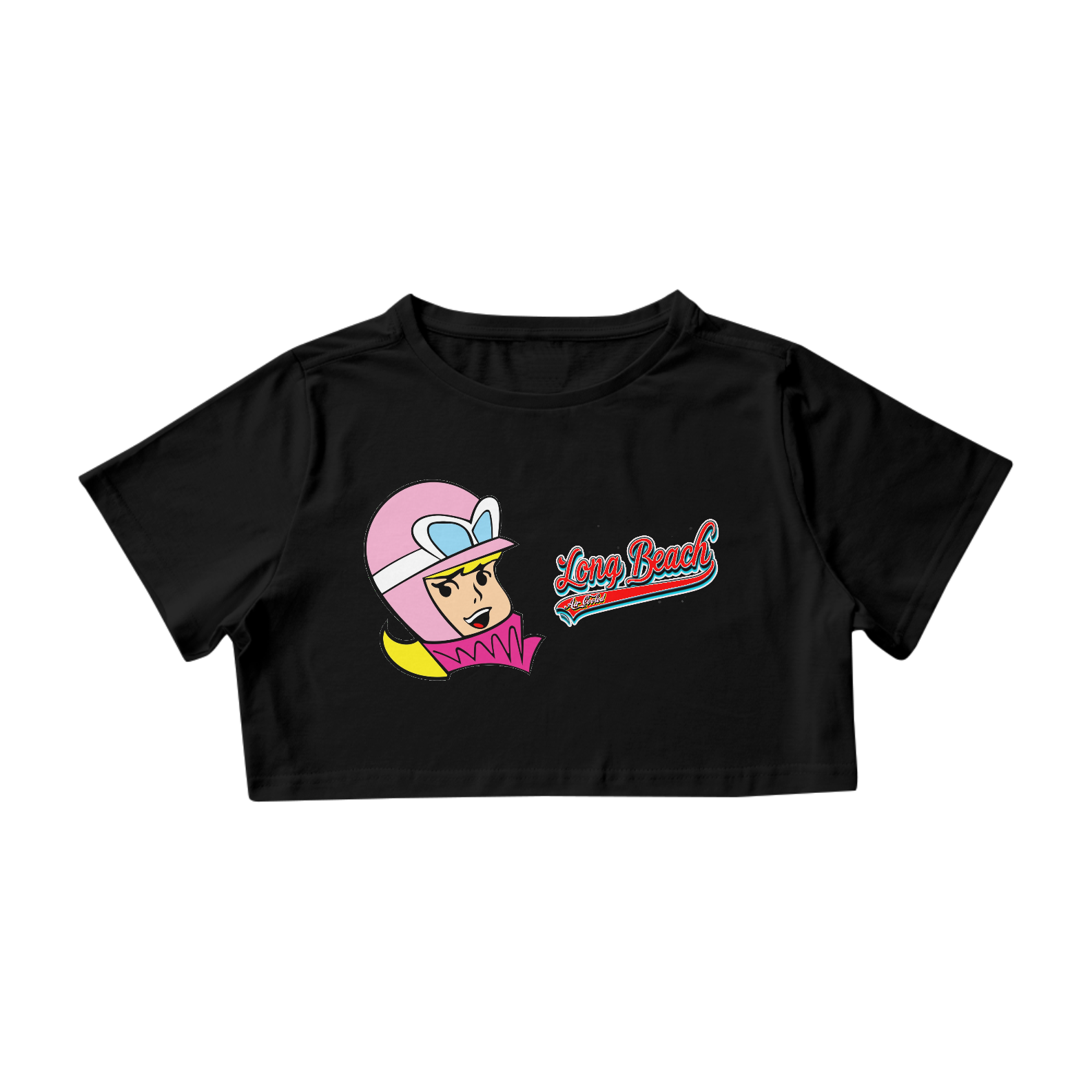 Camiseta Curta Long Beach Penelope