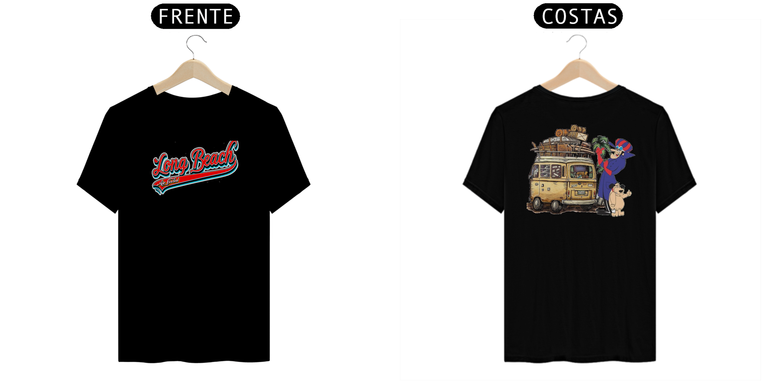 Camiseta Long Beach Kombi Mutley