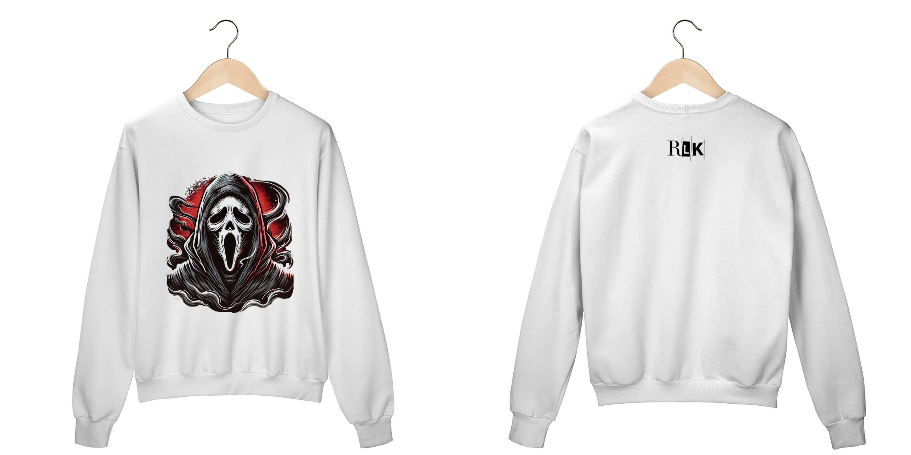 Camisa Manga Longa - Ghost Face