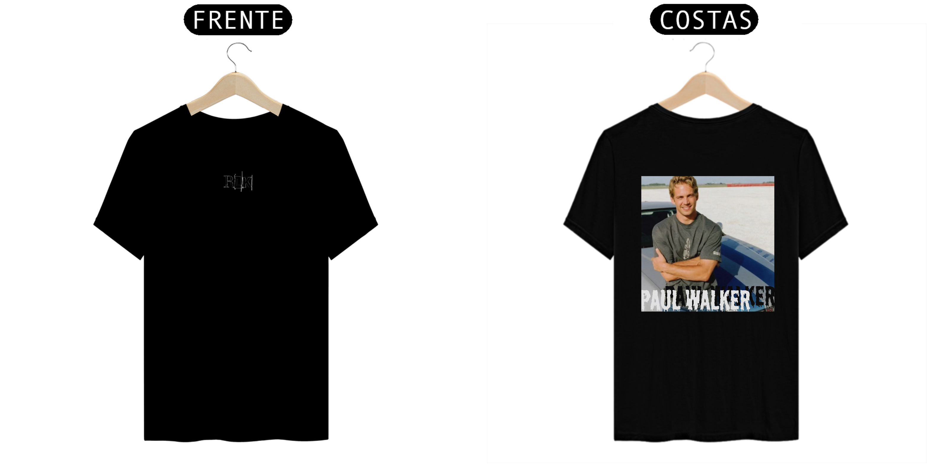 Camisa T-Shirt Quality - Paul Walker