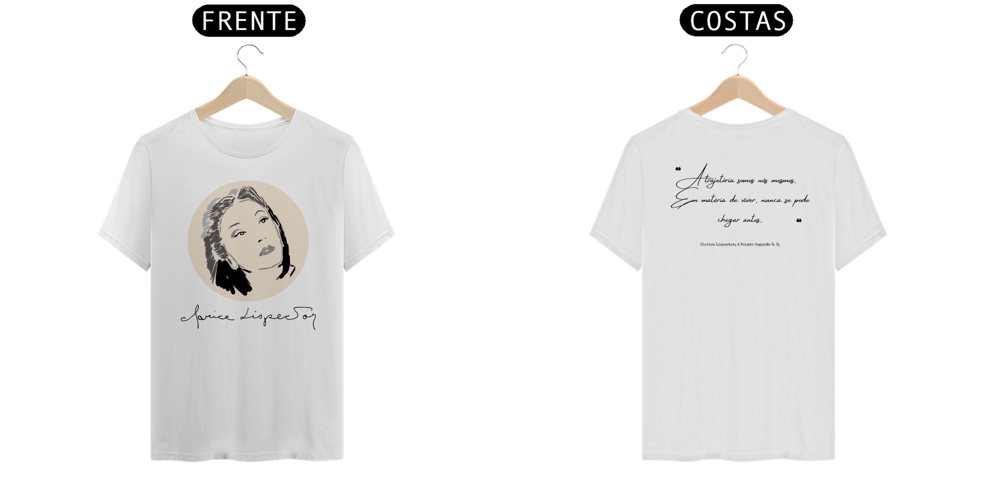 T-Shirt Clarice Lispector