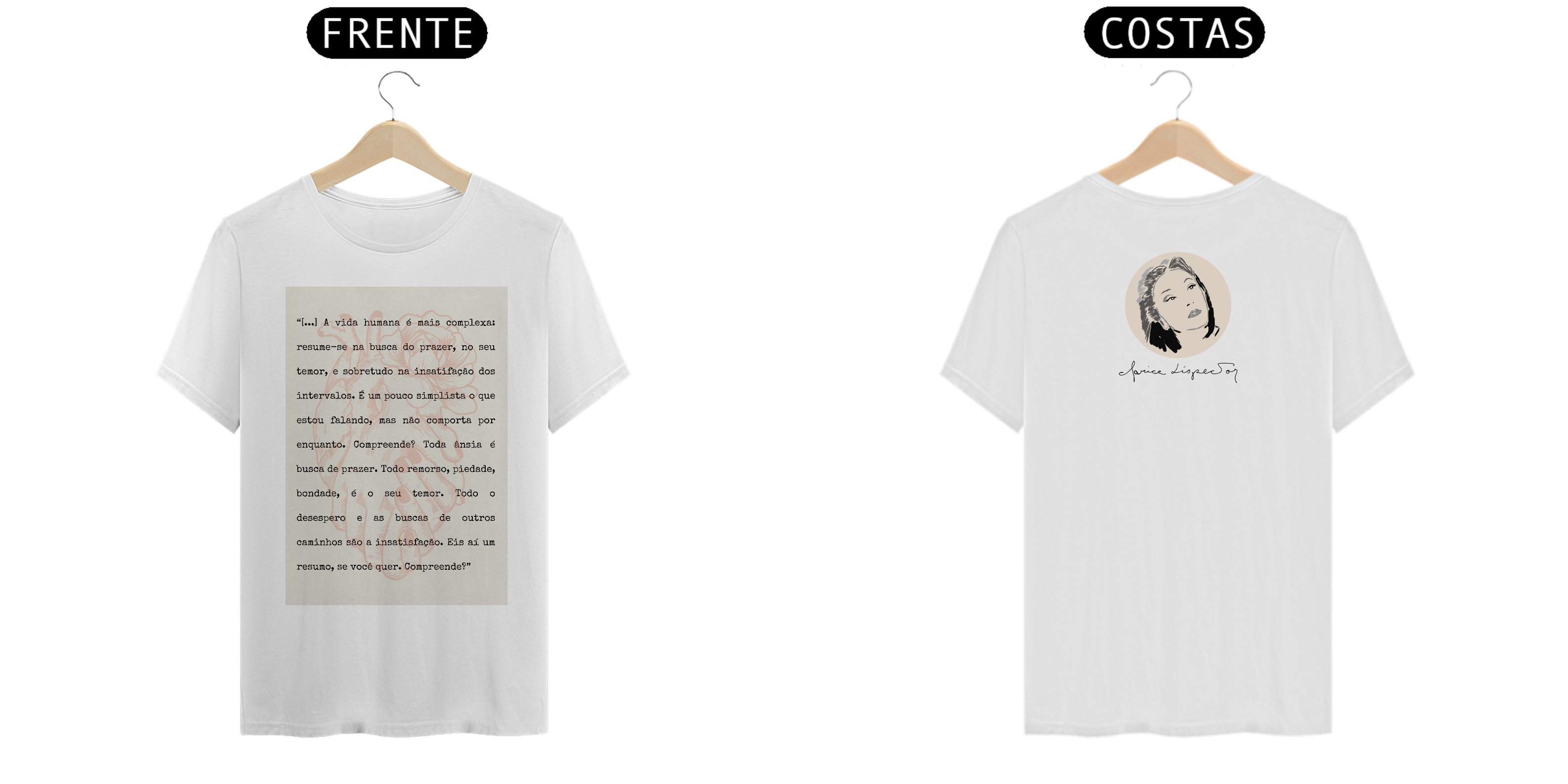 T-Shirt Clarice Lispector