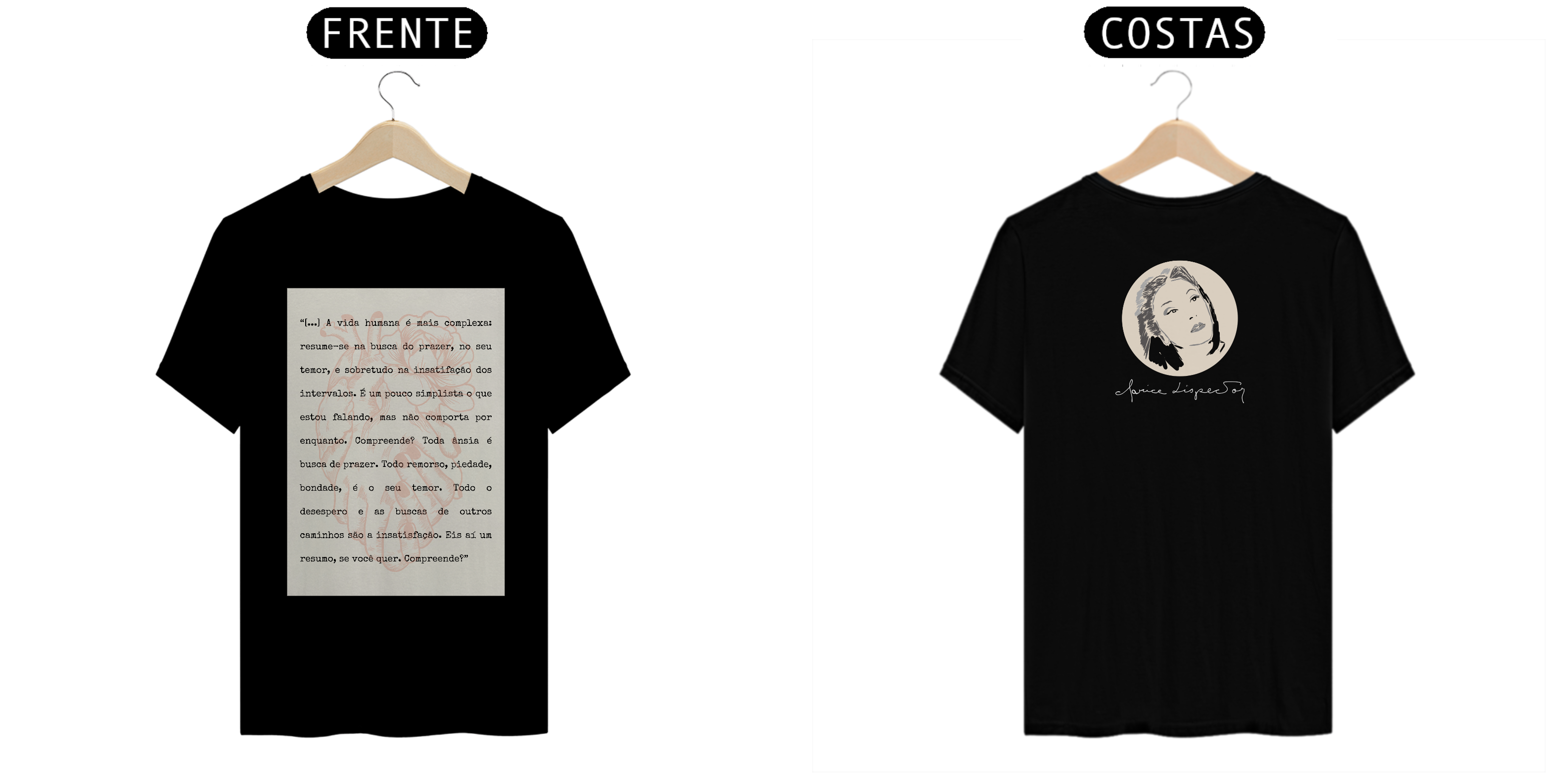 T-Shirt Clarice Lispector
