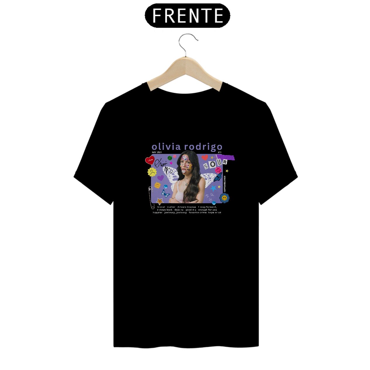 Camiseta Olivia Rodrigo - SOUR [Classic]