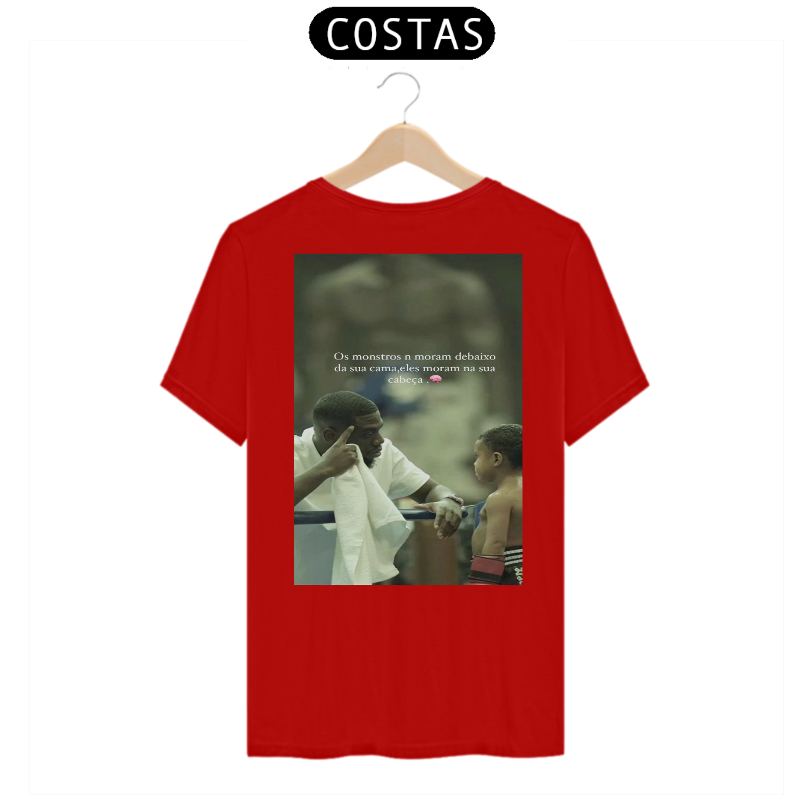 os monstros não moram debaixo da sua cama , ele moram na sua cabeça