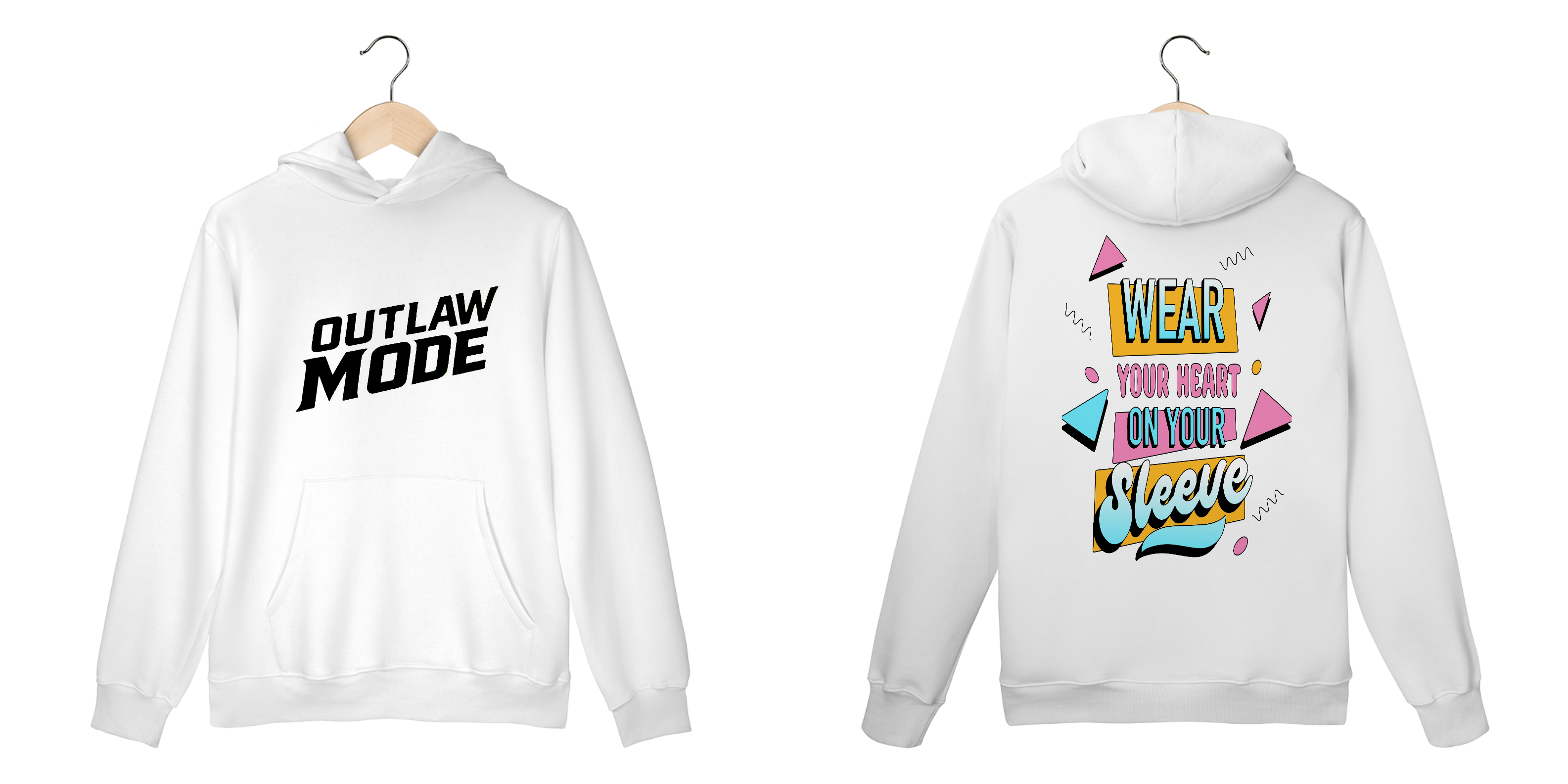 Moletom Canguru Branco