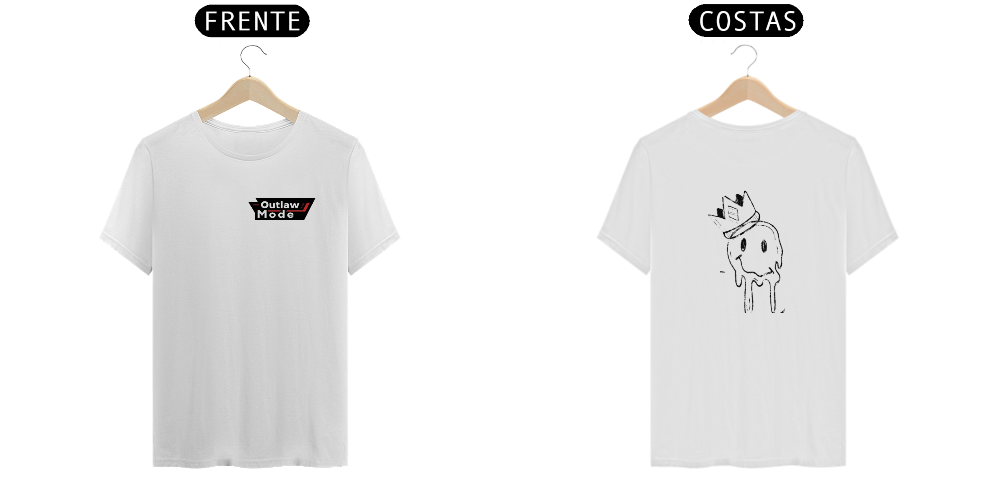 T-shirt prime outlaw mode exclusiva streetwear