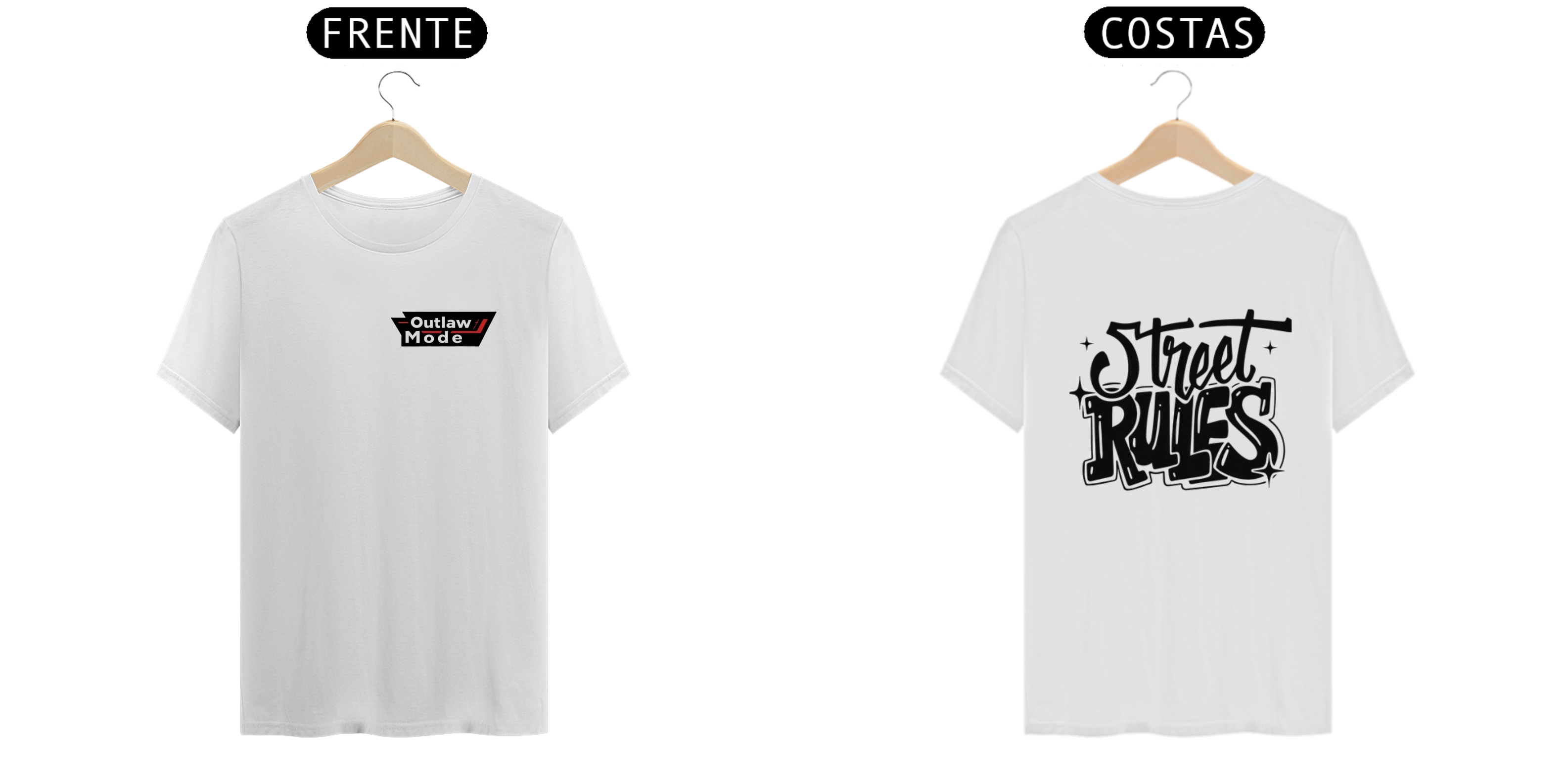 T-shirt prime outlaw mode exclusiva streetwear