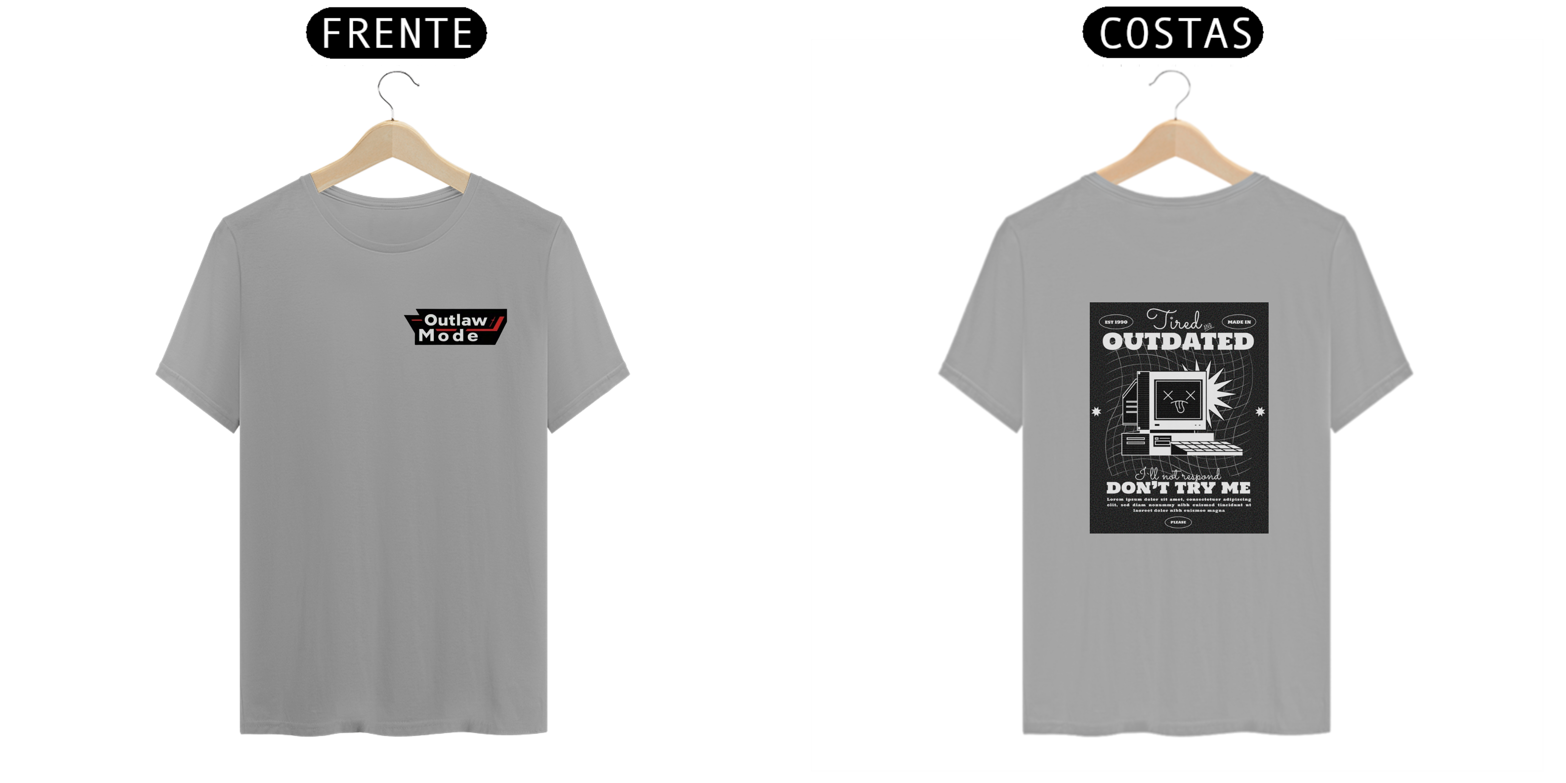 T-shirt Quality Outlaw Mode Premium